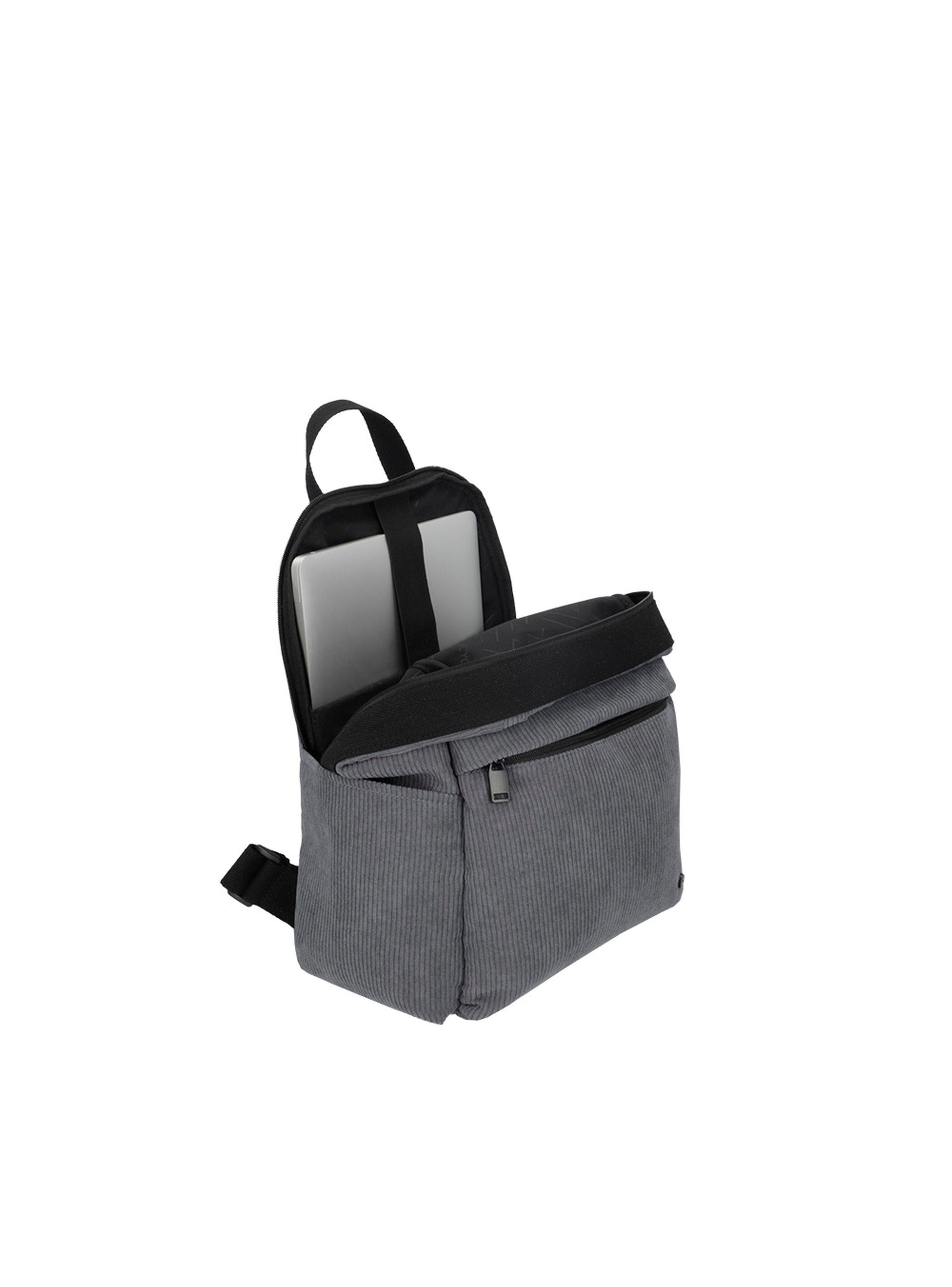 Mochila Notebook Xtrem Alexa Gris 14"-3