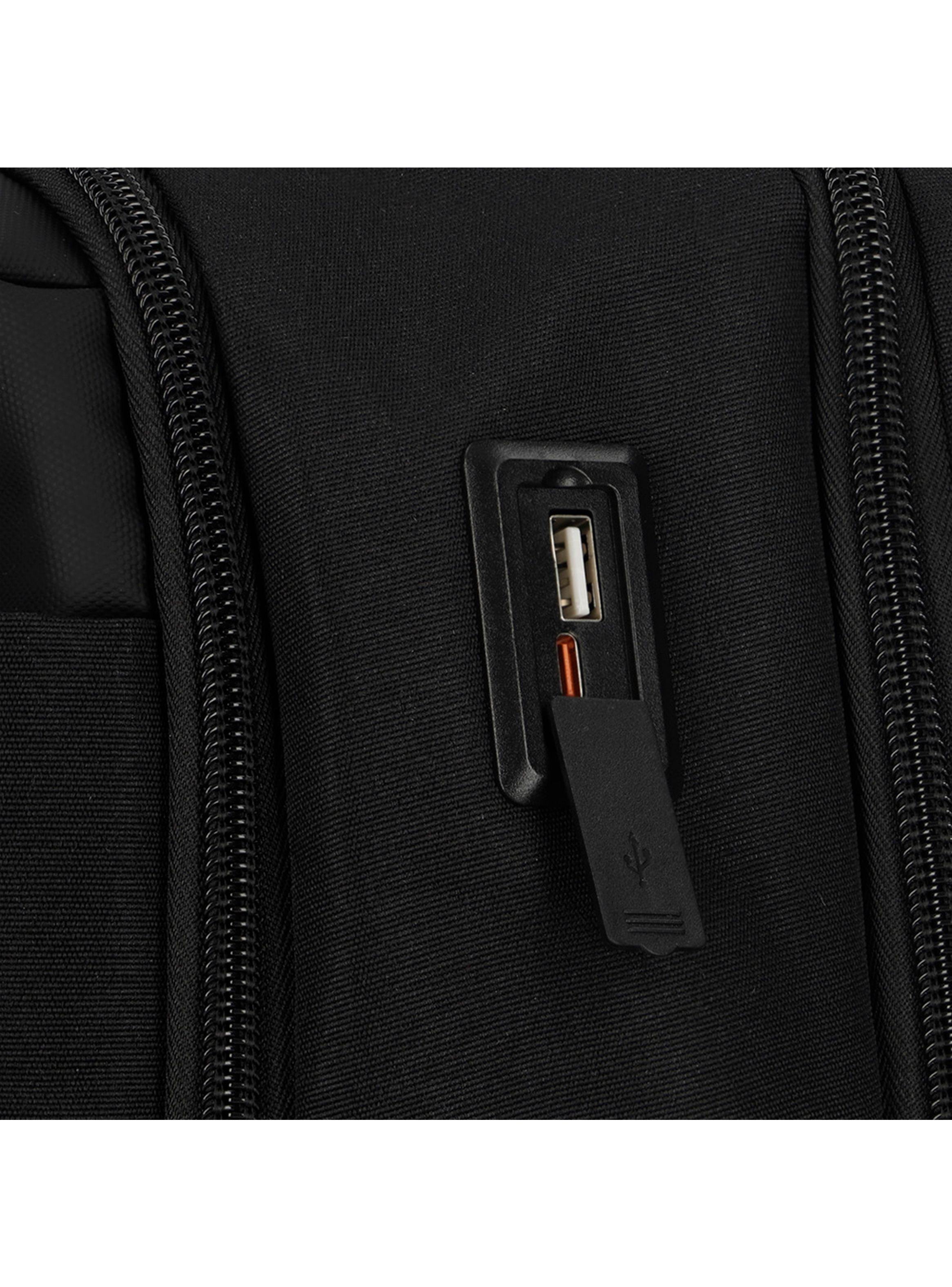 Mochila Notebook Saxoline Station 4SX Negro 16"-5
