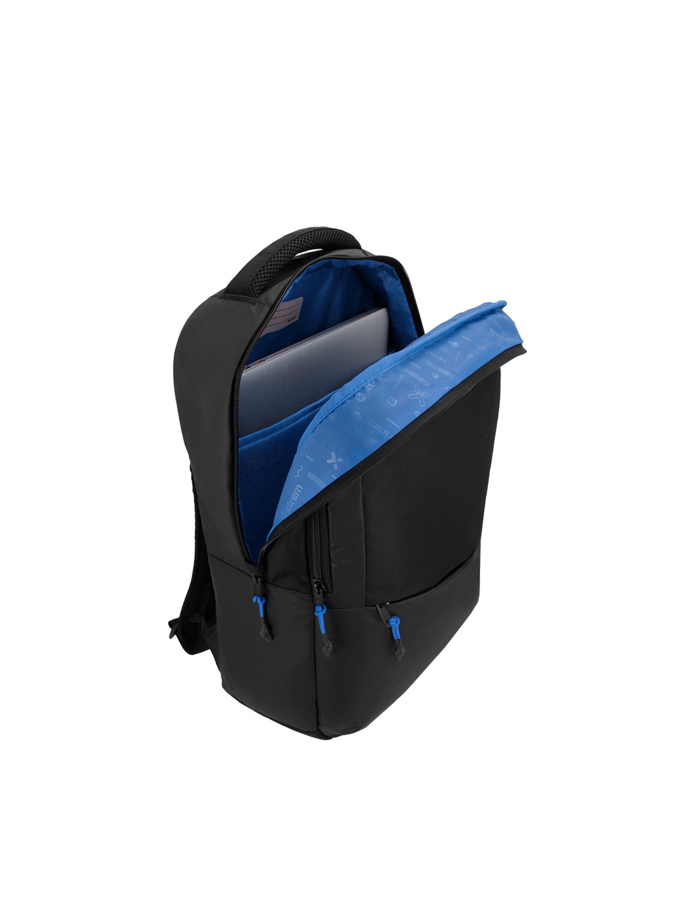 Mochila Notebook Xtrem Redwood 5XT Negro/Azul 16"-3