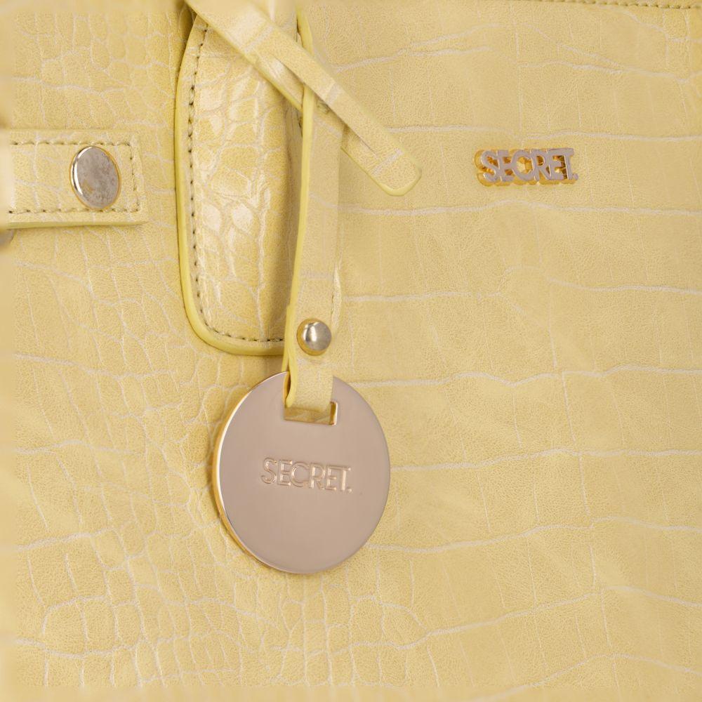 Cartera Viena Casual Amarillo Secret L-7