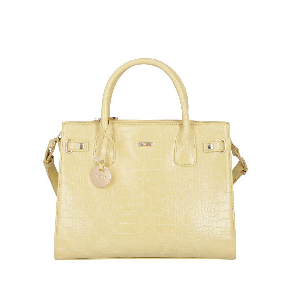 Cartera Viena Casual Amarillo Secret L-0