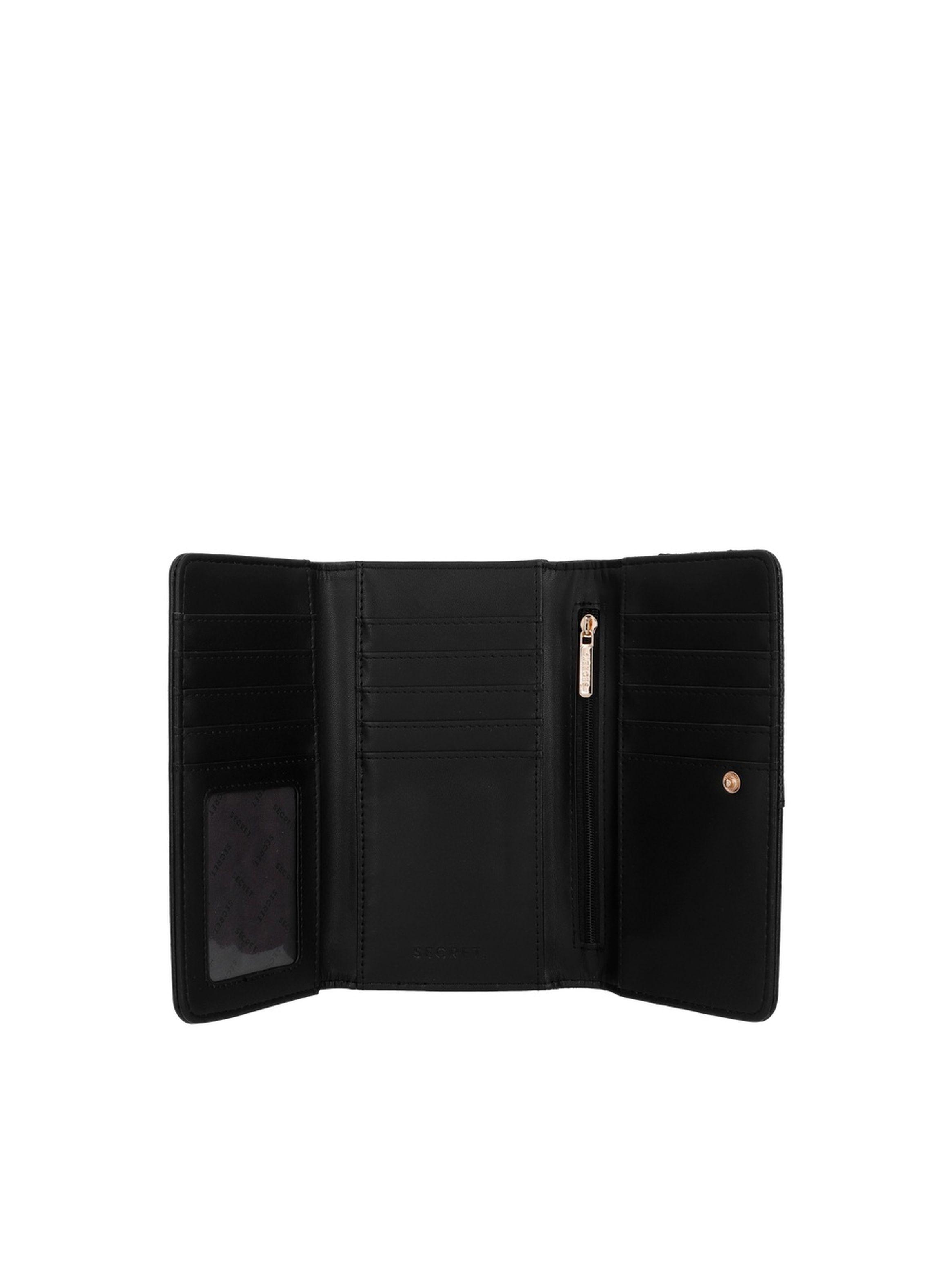 Billetera Secret Cracovia ST6 L Negro-3