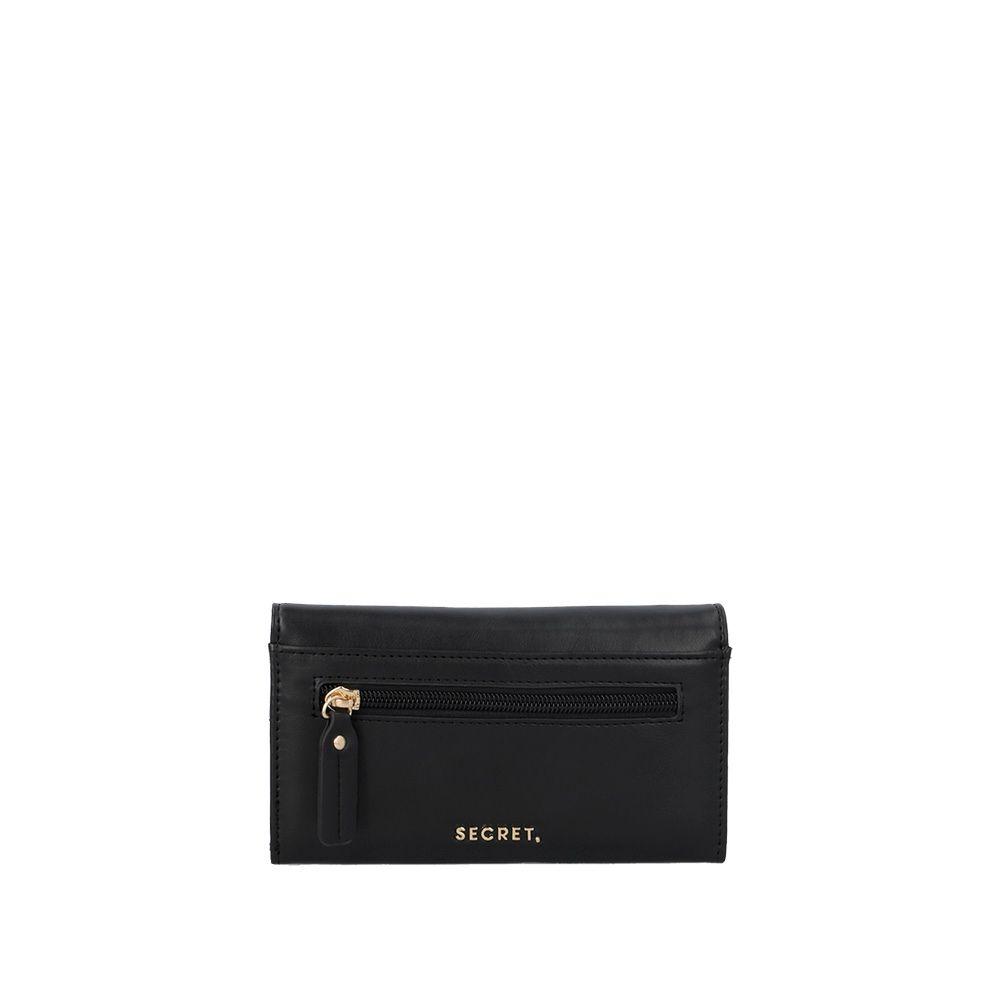 Billetera Secret Atenas Negro L-2