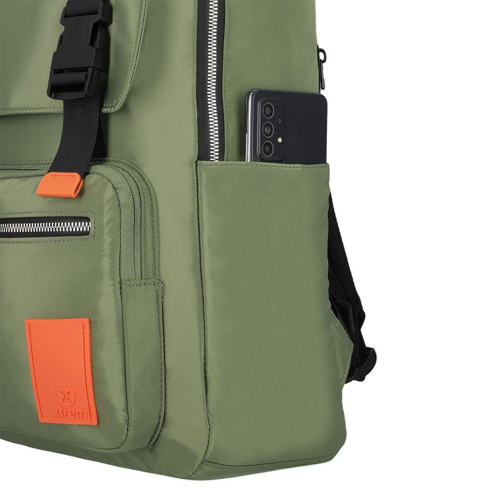 Mochila Notebook Mujer Lexie Verde 14.1"-7