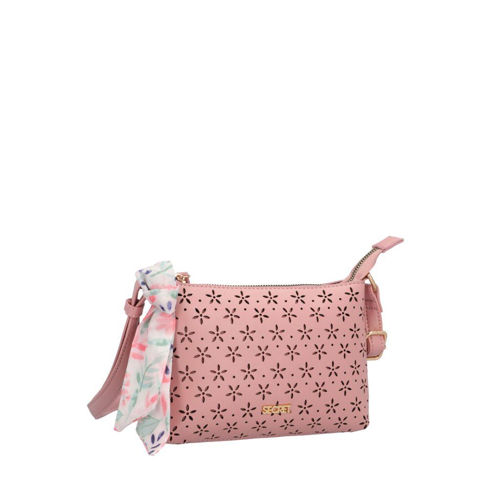 Cartera Zambia Casual Rosado Secret XS-1