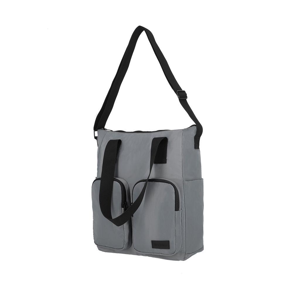 Cartera al hombro Mujer Lyanna Gris L-6