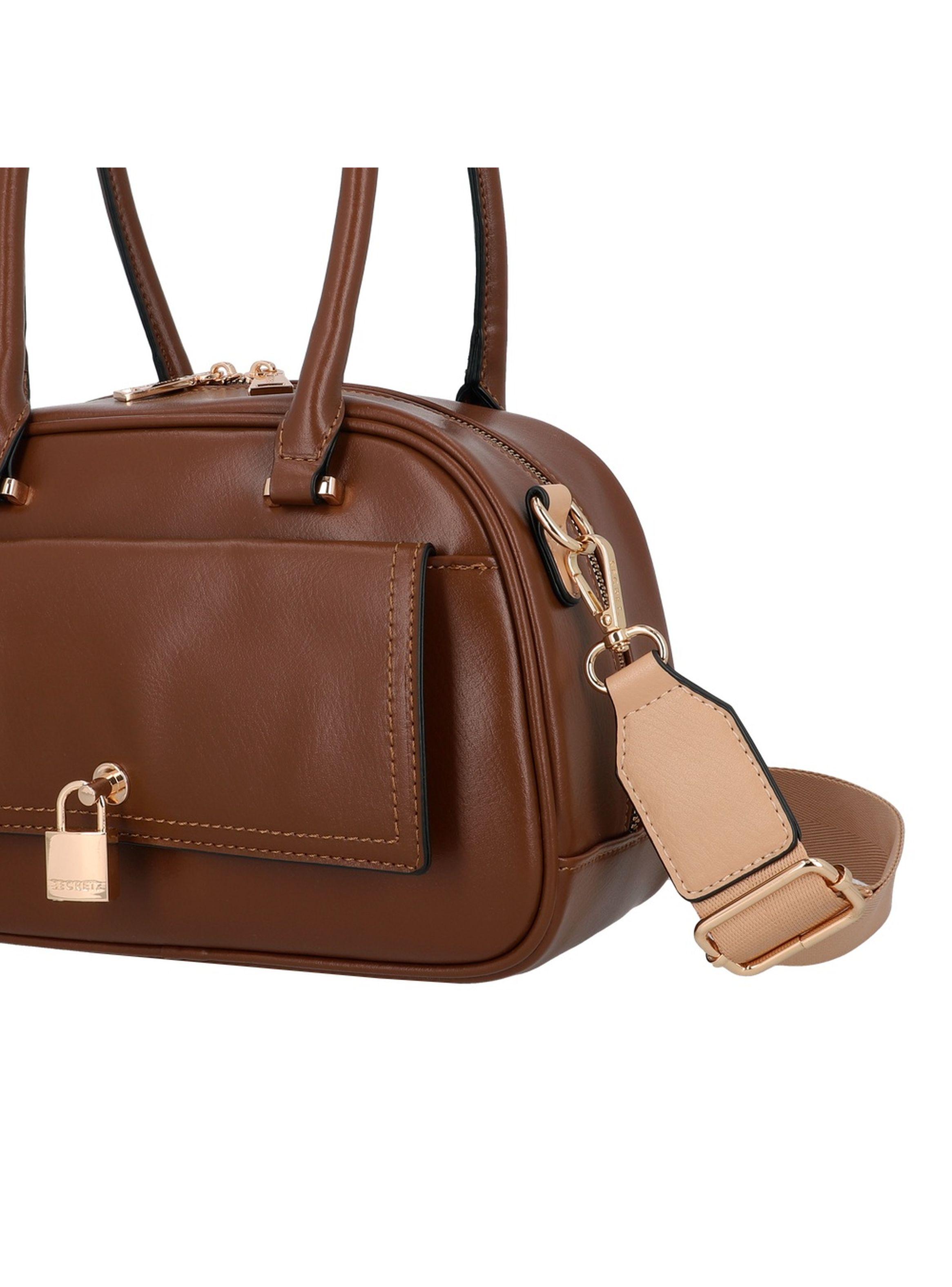 Cartera de mano Secret Ravena ST6 M Café-4