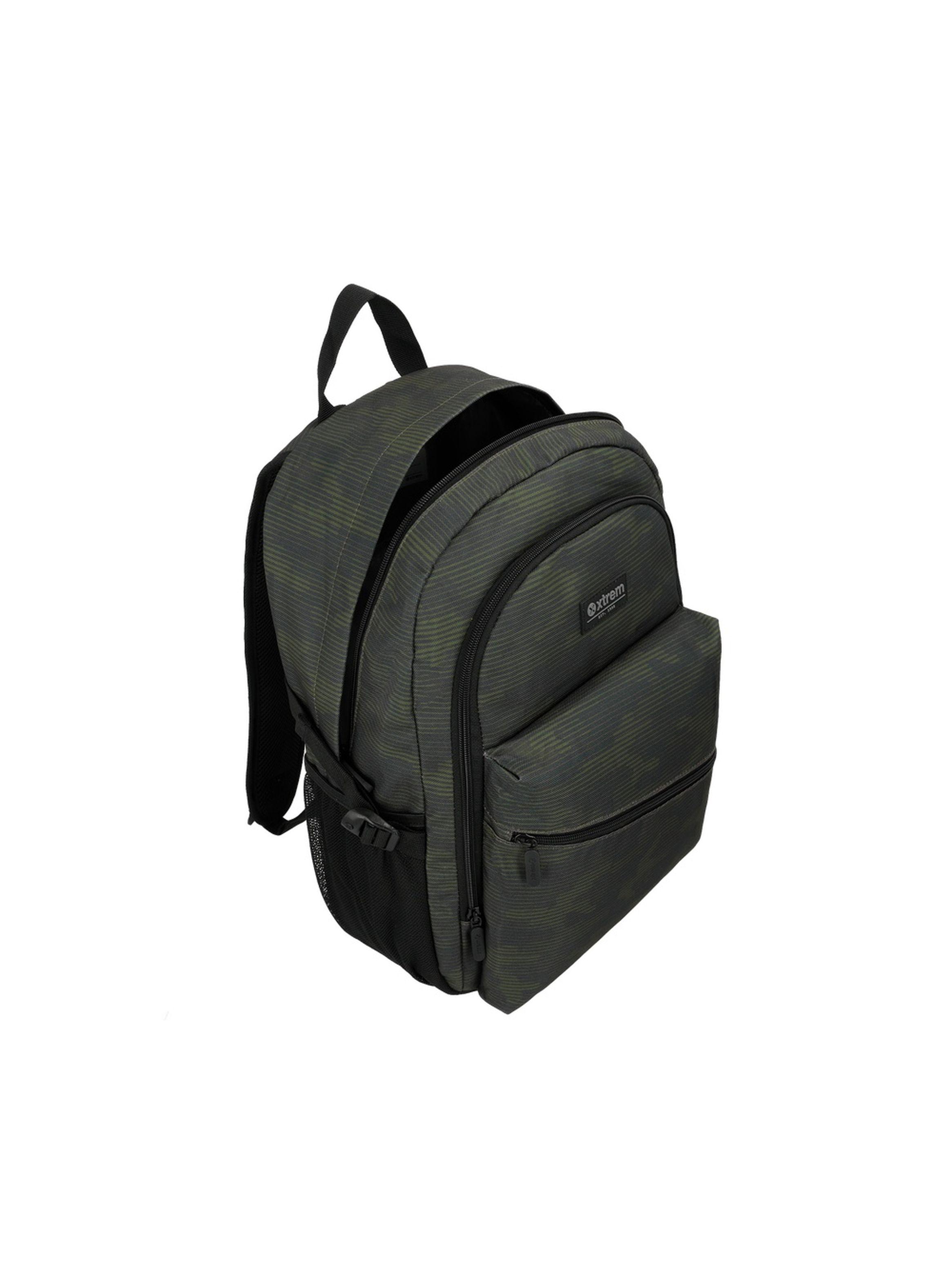 Mochila Notebook Xtrem Newbury 6XT Verde Militar 15"-3