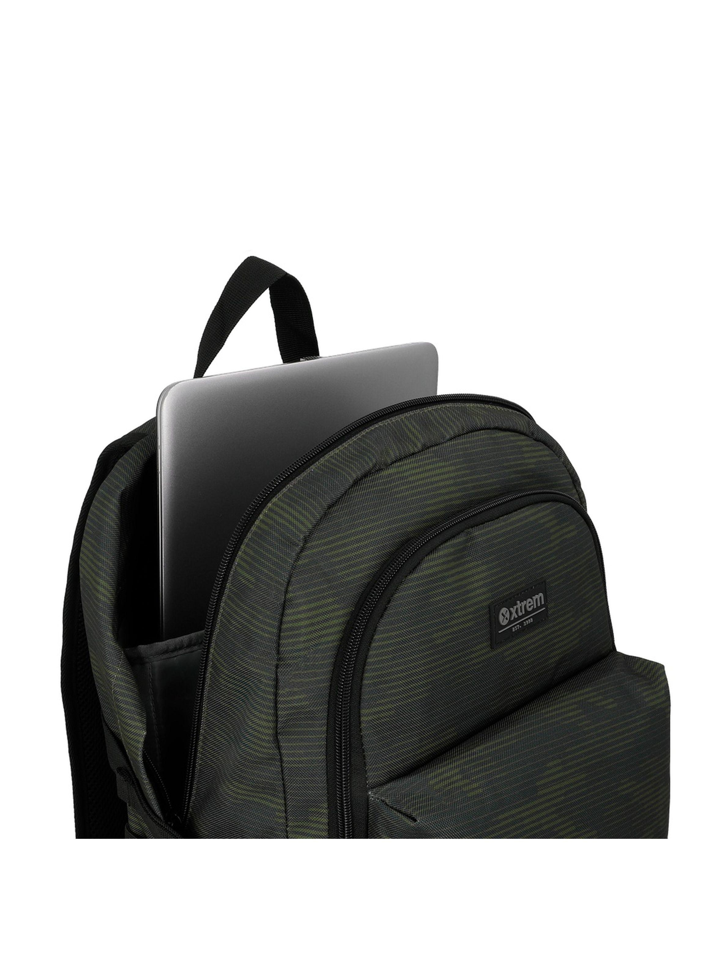 Mochila Notebook Xtrem Newbury 6XT Verde Militar 15"-6