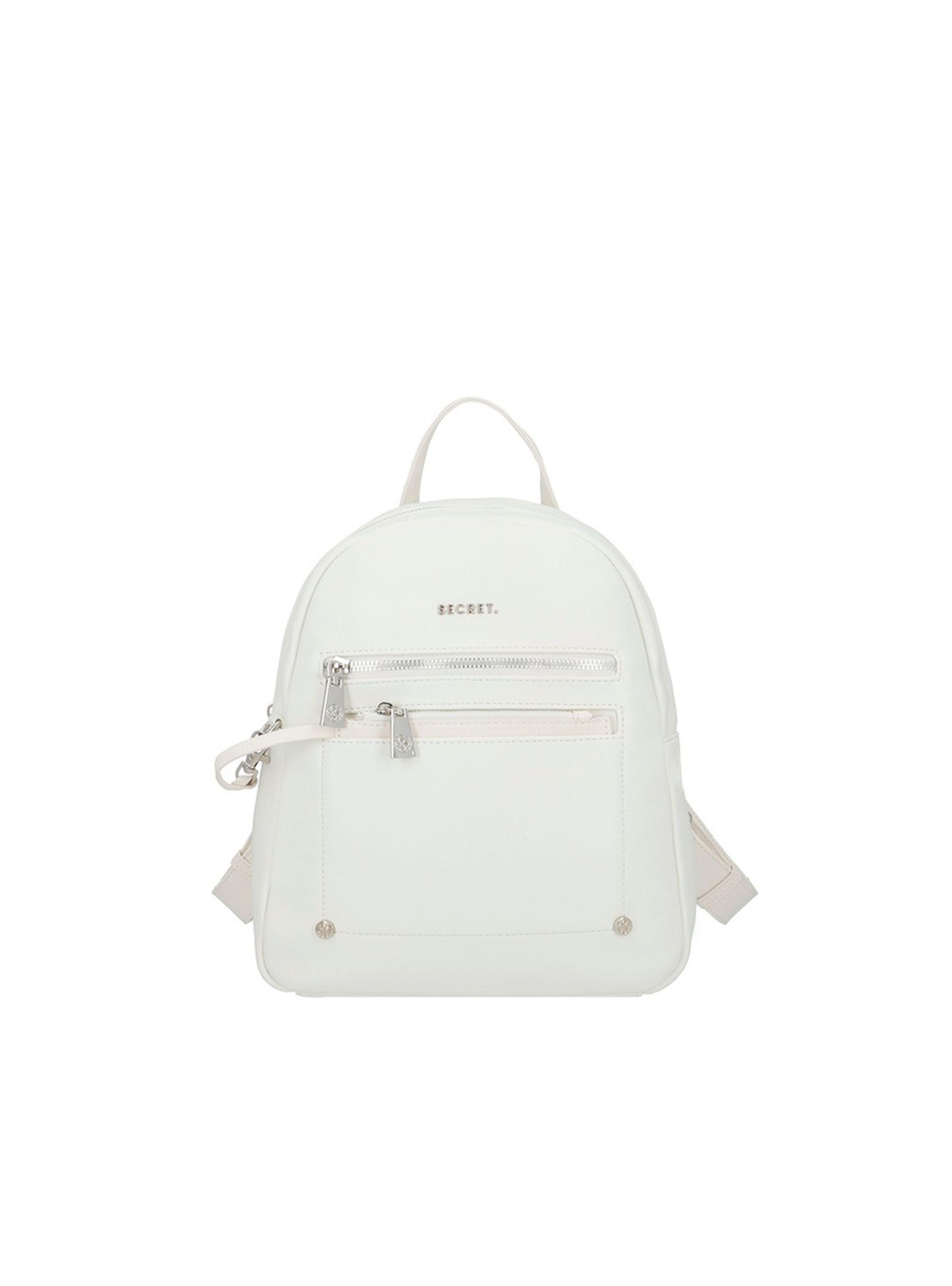 Mochila Secret Grecia SS25 Blanco M-0