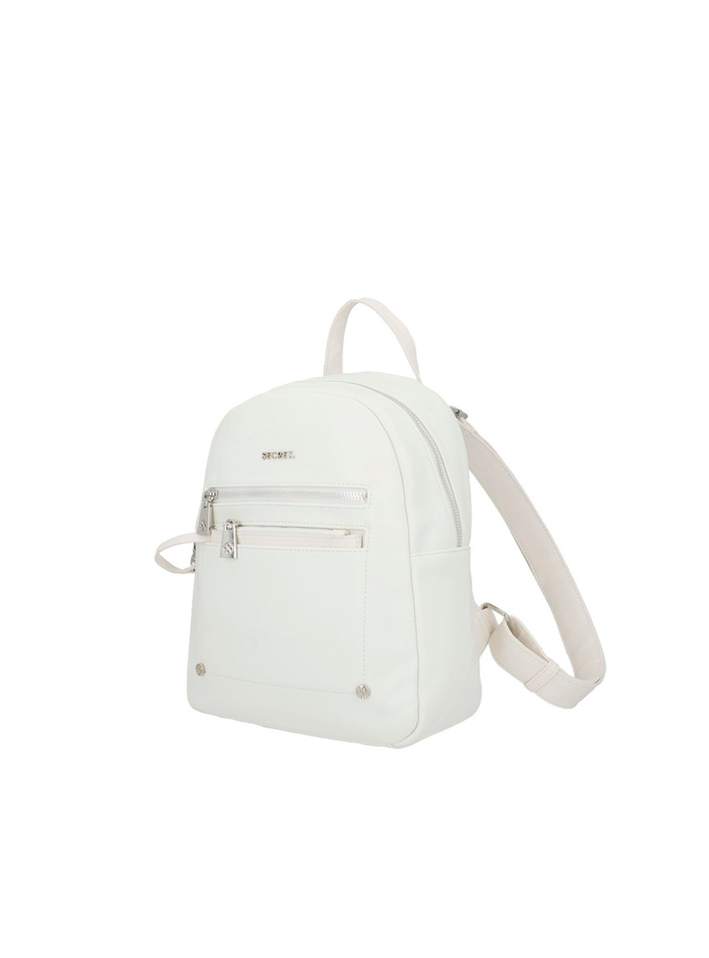 Mochila Secret Grecia SS25 Blanco M-1