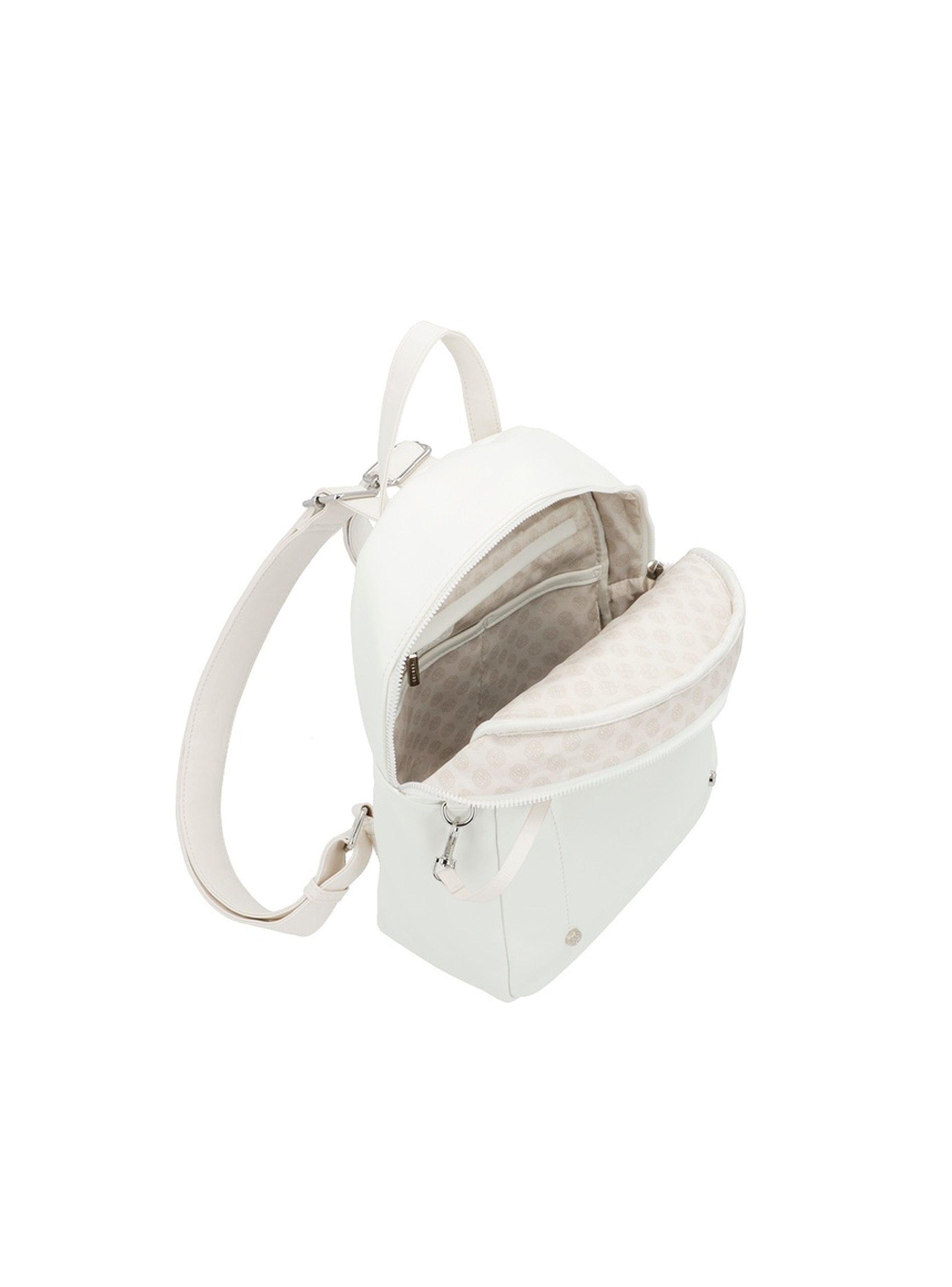 Mochila Secret Grecia SS25 Blanco M-3
