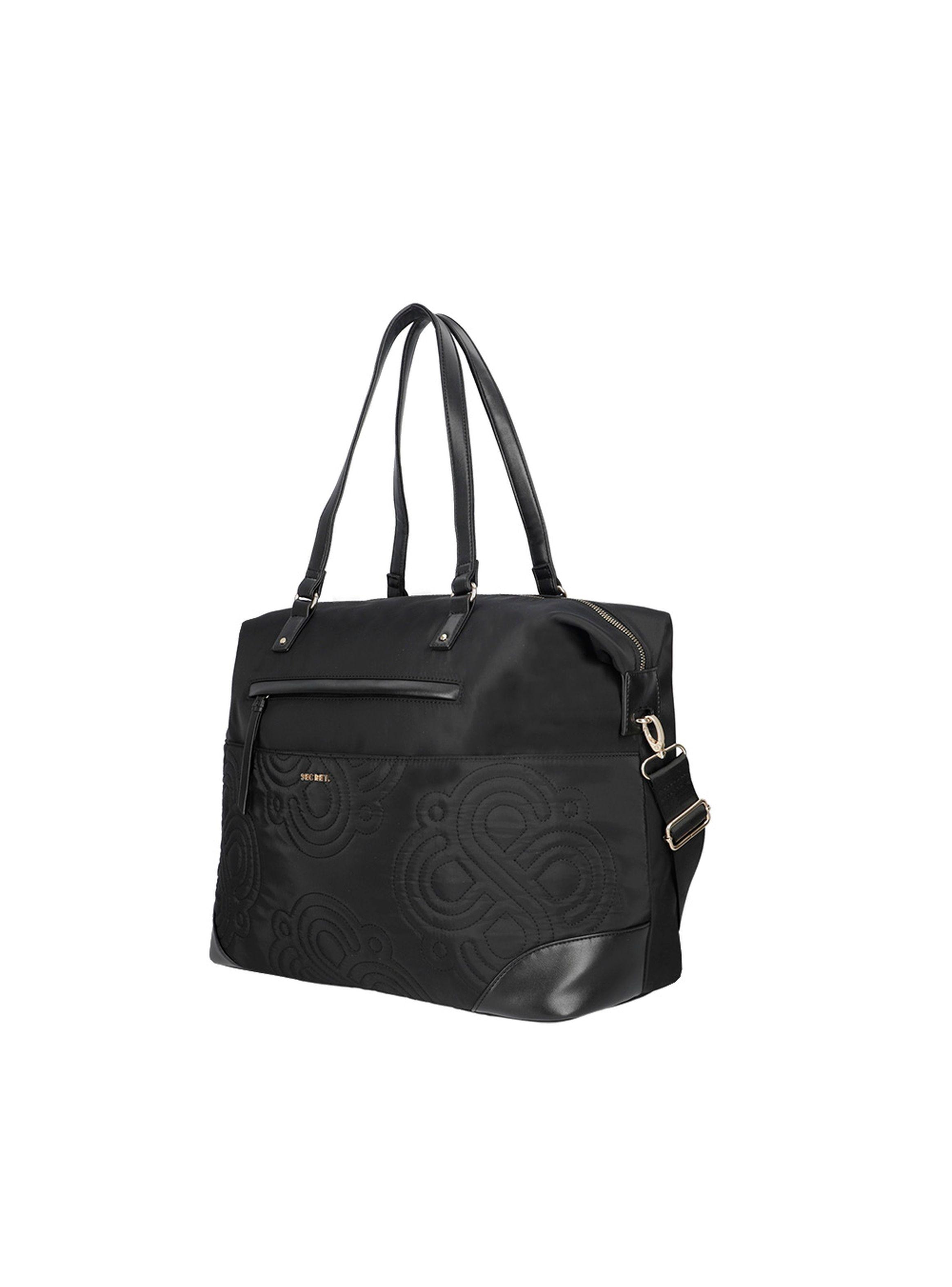 Bolso de Viaje Secret Aspen FW24 Negro L-1