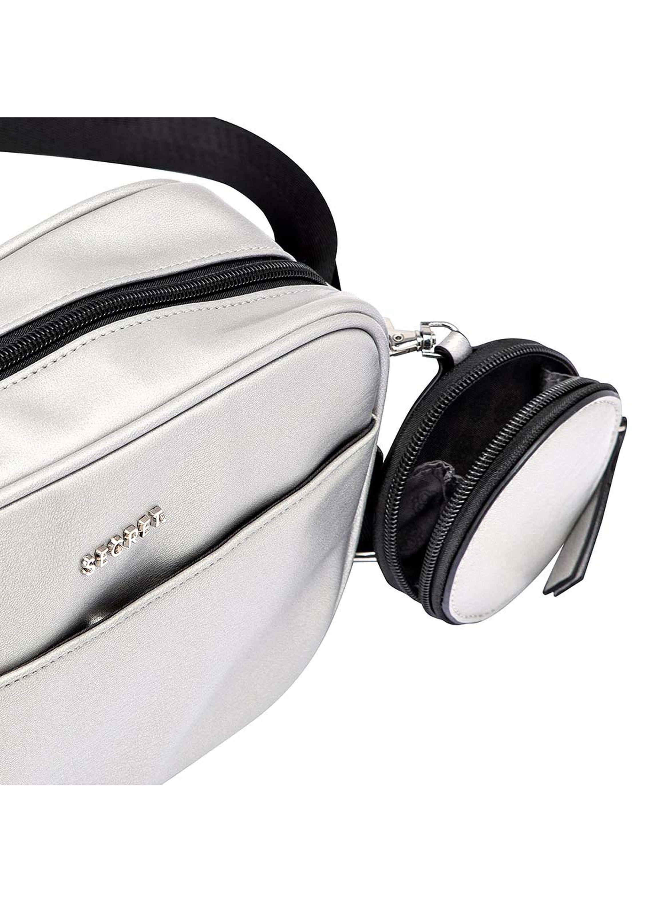 Bandolera Secret Praga FW24 Plateado S-5