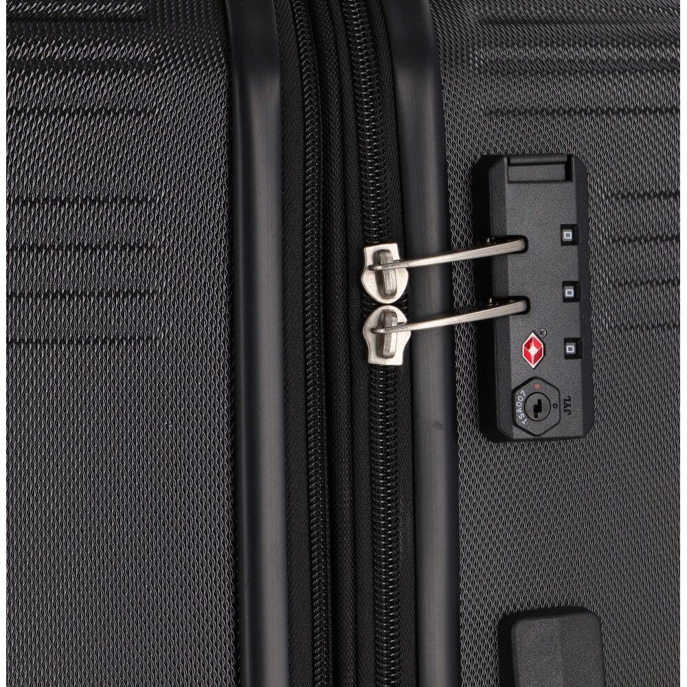 Maleta de Cabina Saxoline Anglia Negro-6