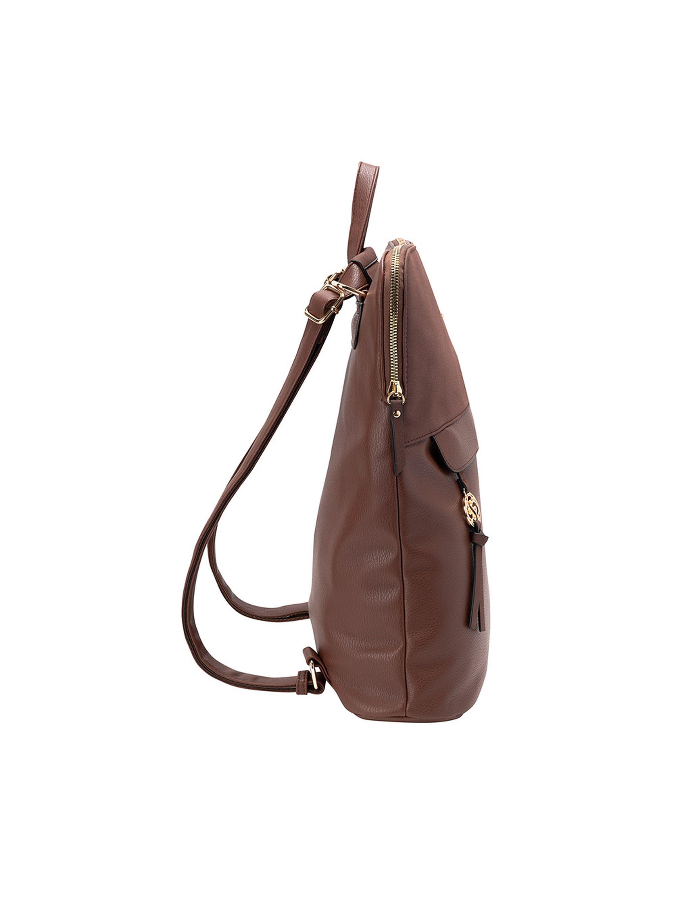 Mochila Notebook Secret Laurens FW24 Café 14"-4