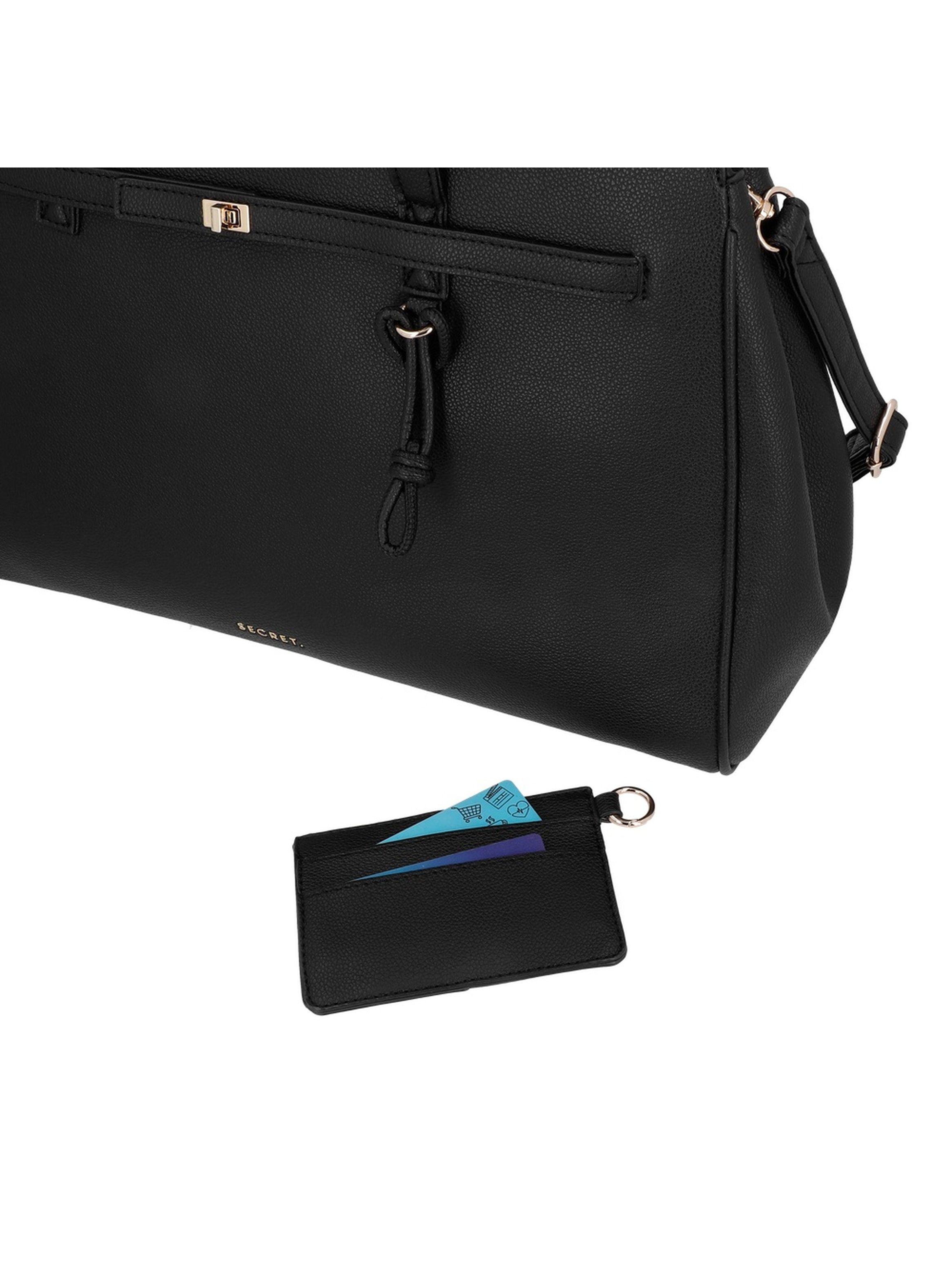 Cartera Porta Laptop 16" Secret Serbia SC7 Grande Negro-6