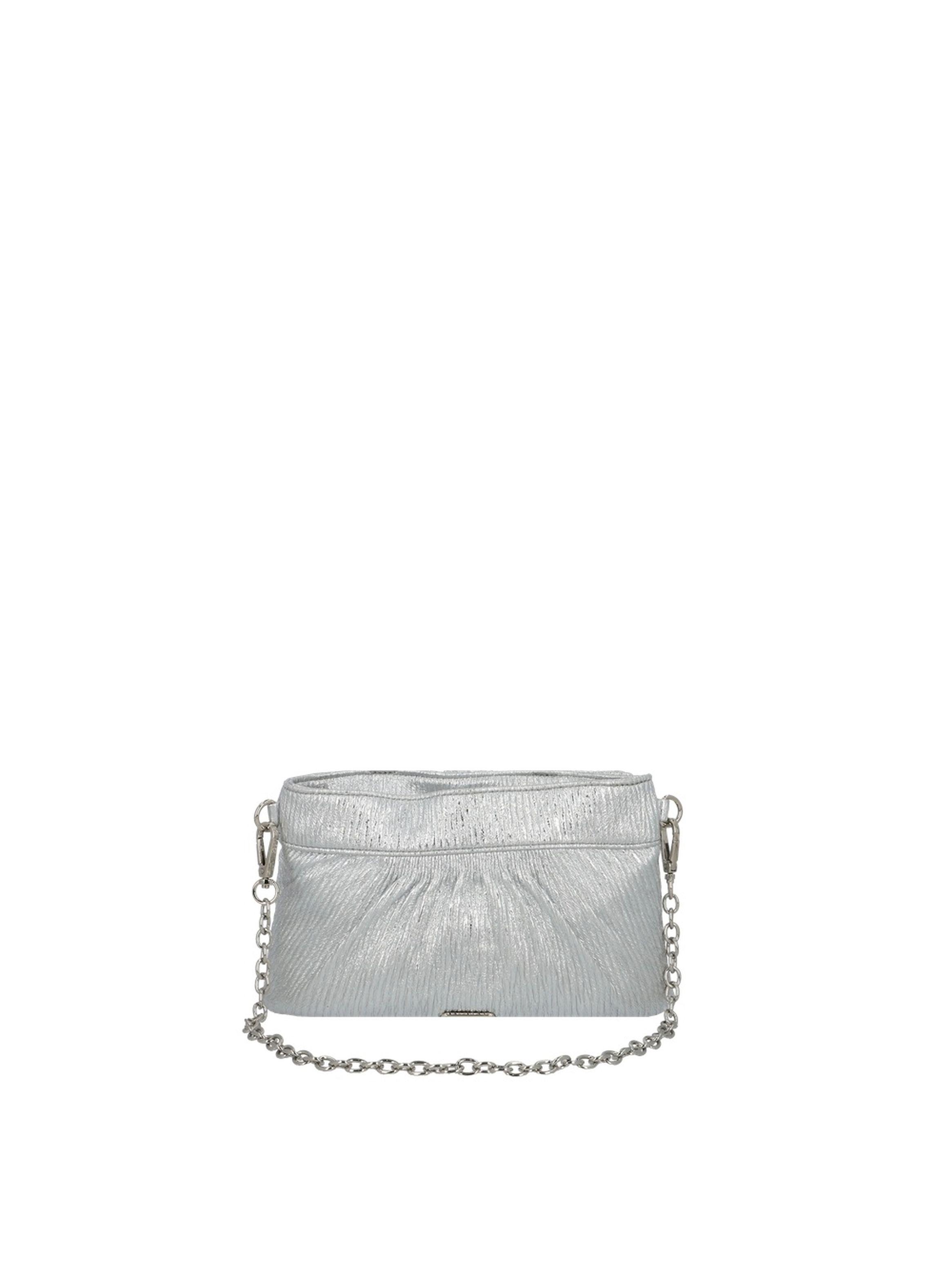 Cartera de Fiesta Secret Fete SC6 S Plateado-2