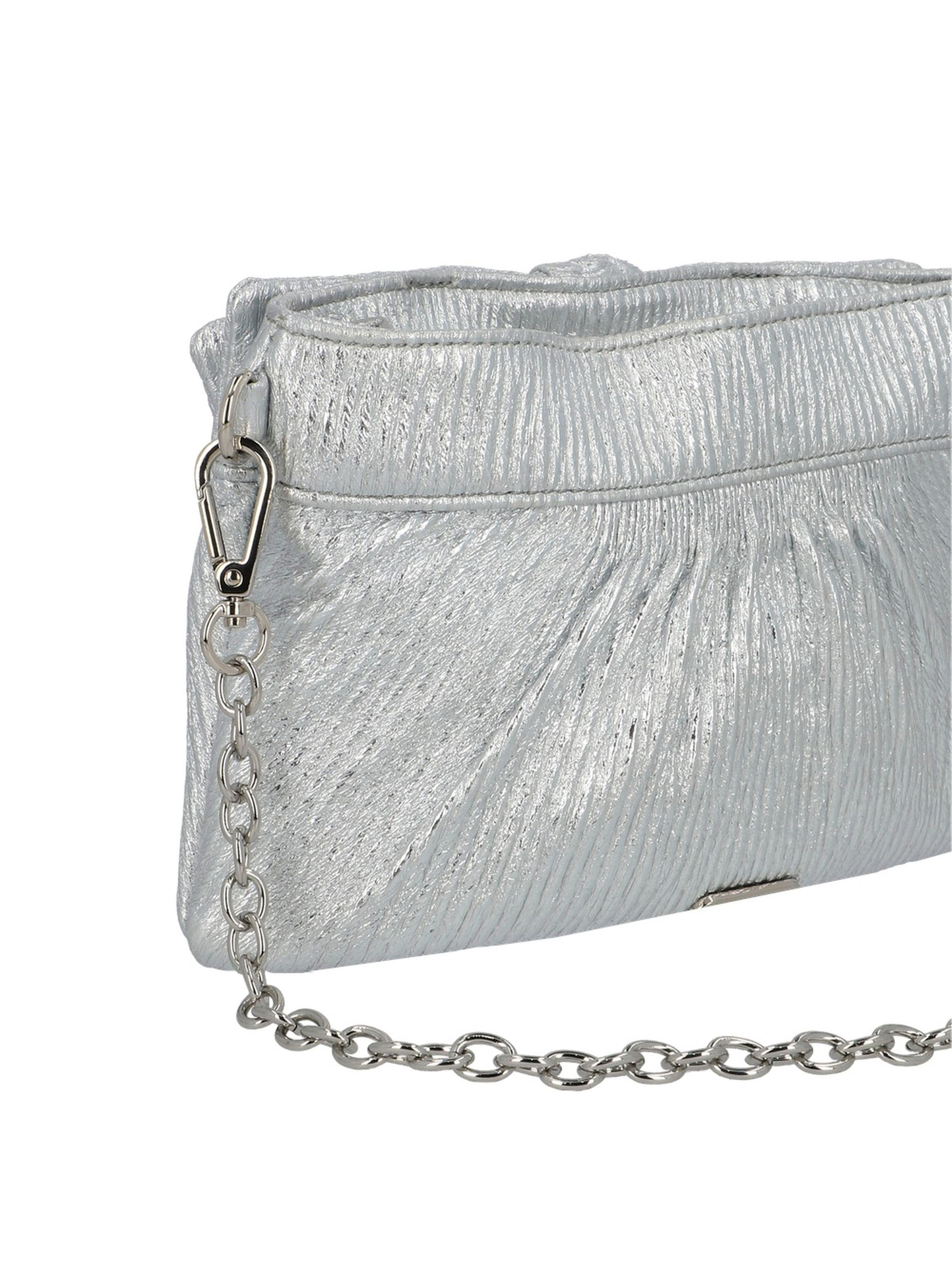 Cartera de Fiesta Secret Fete SC6 S Plateado-4