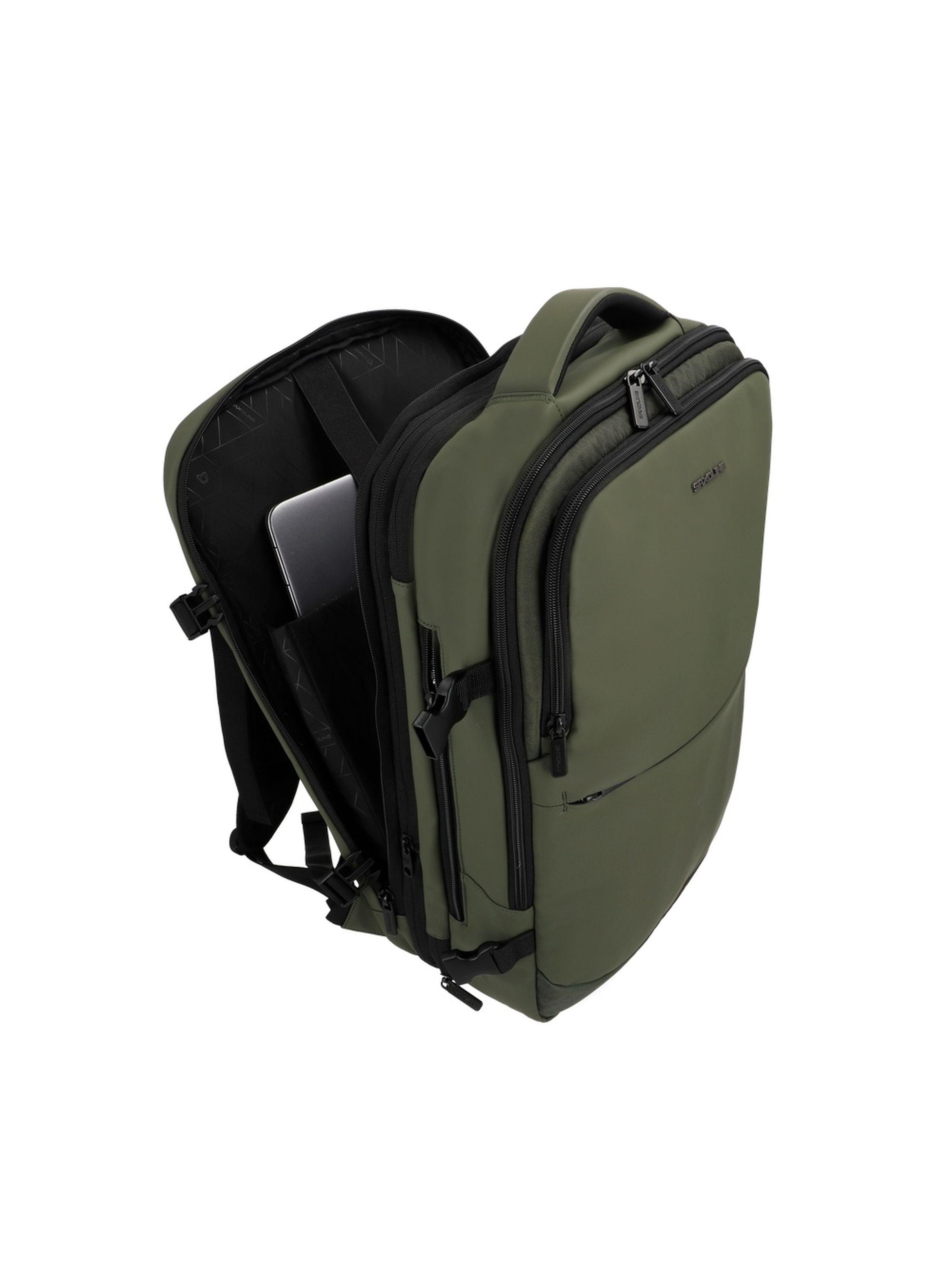 Mochila de Viaje Saxoline Urbanite 5SX Verde Oliva 16"-3