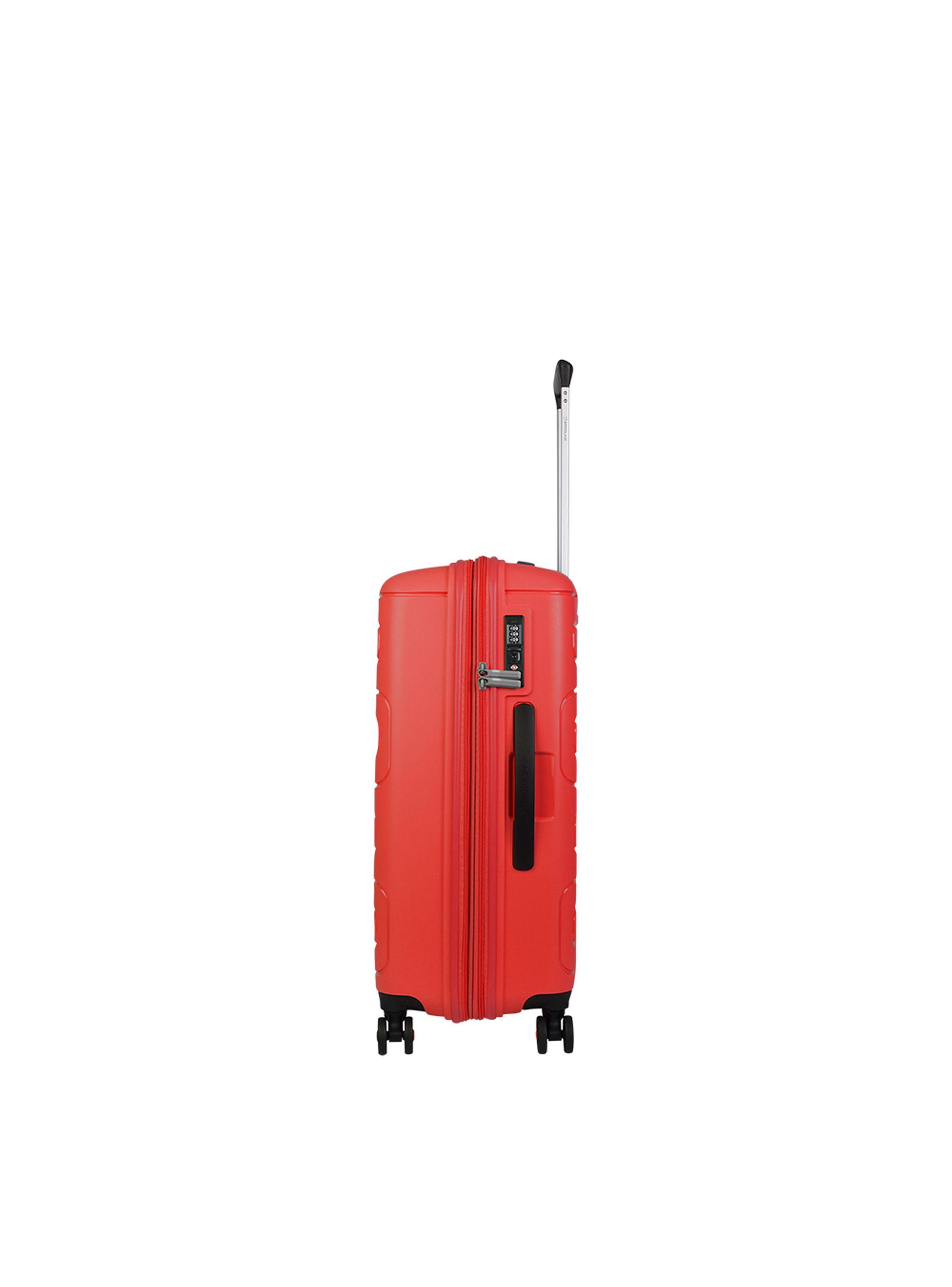 Maleta de Cabina Expandible Saxoline Fortress Rojo-4