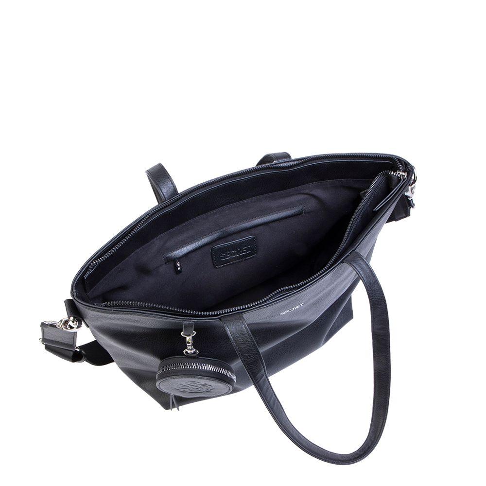 Cartera Austin Negra Secret-3