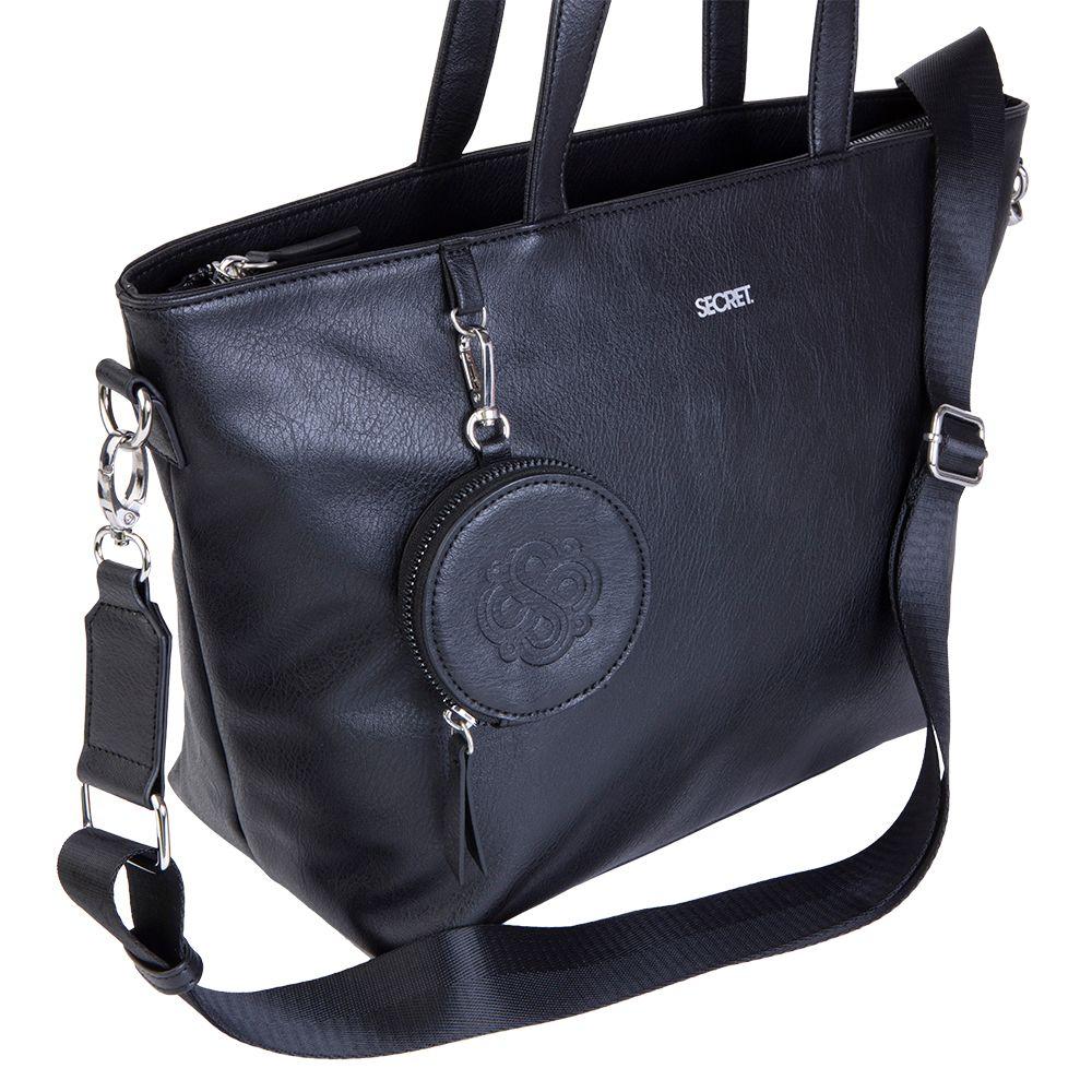 Cartera Austin Negra Secret-8