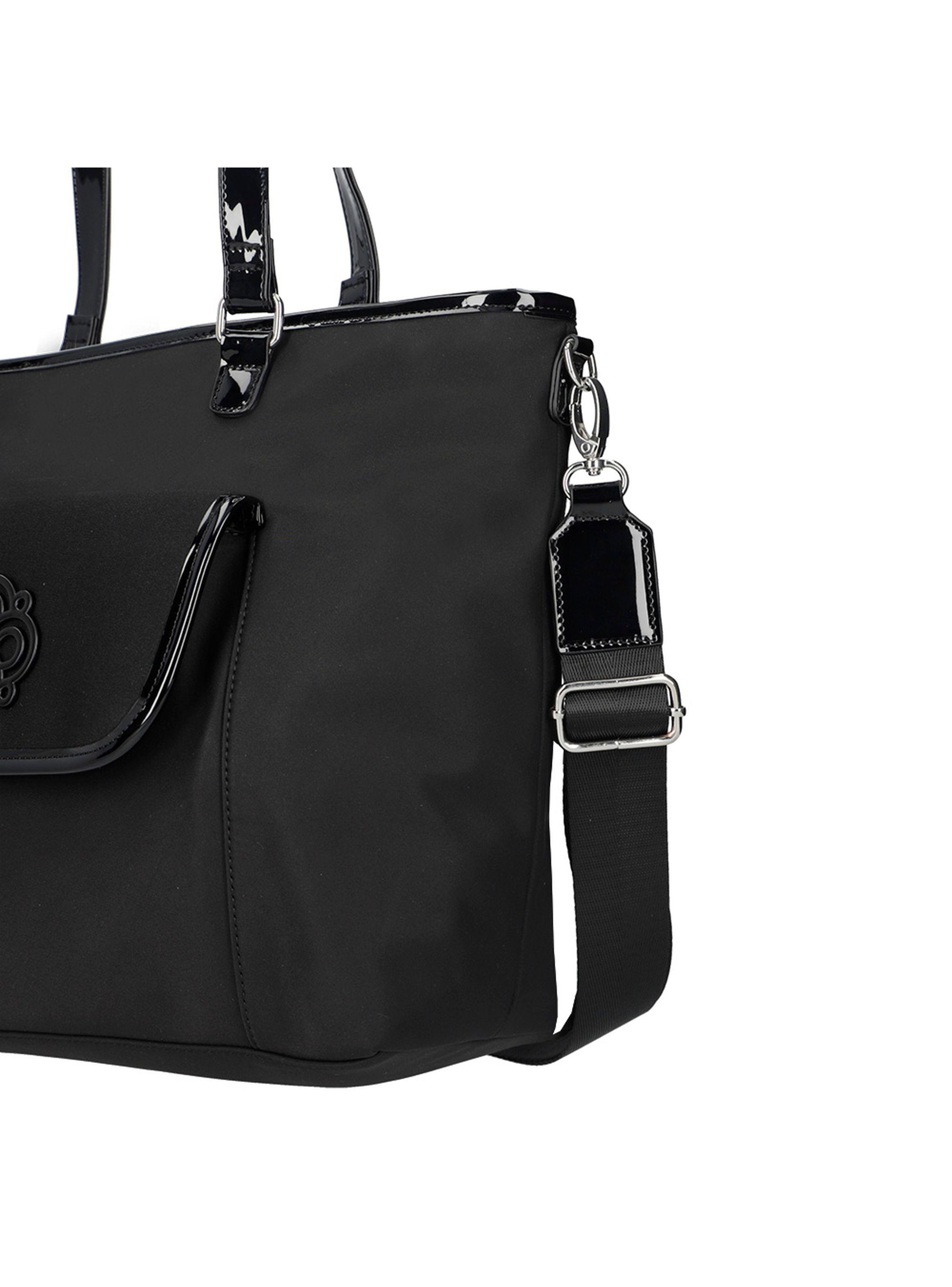 Cartera Tote Secret Chelsea FW24 Negro L-4