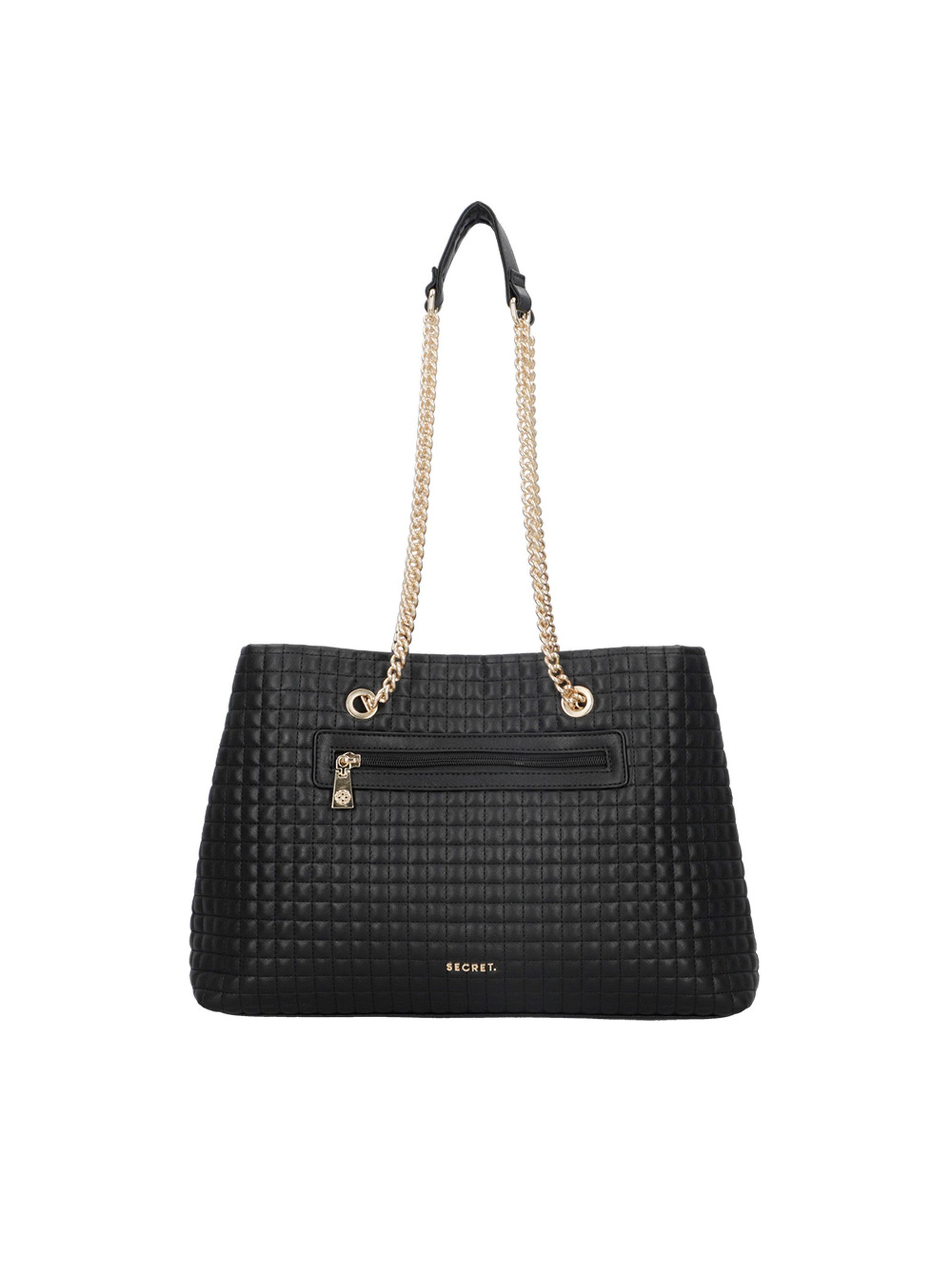 Cartera de hombro Secret Versalles FW24 Negro L-2