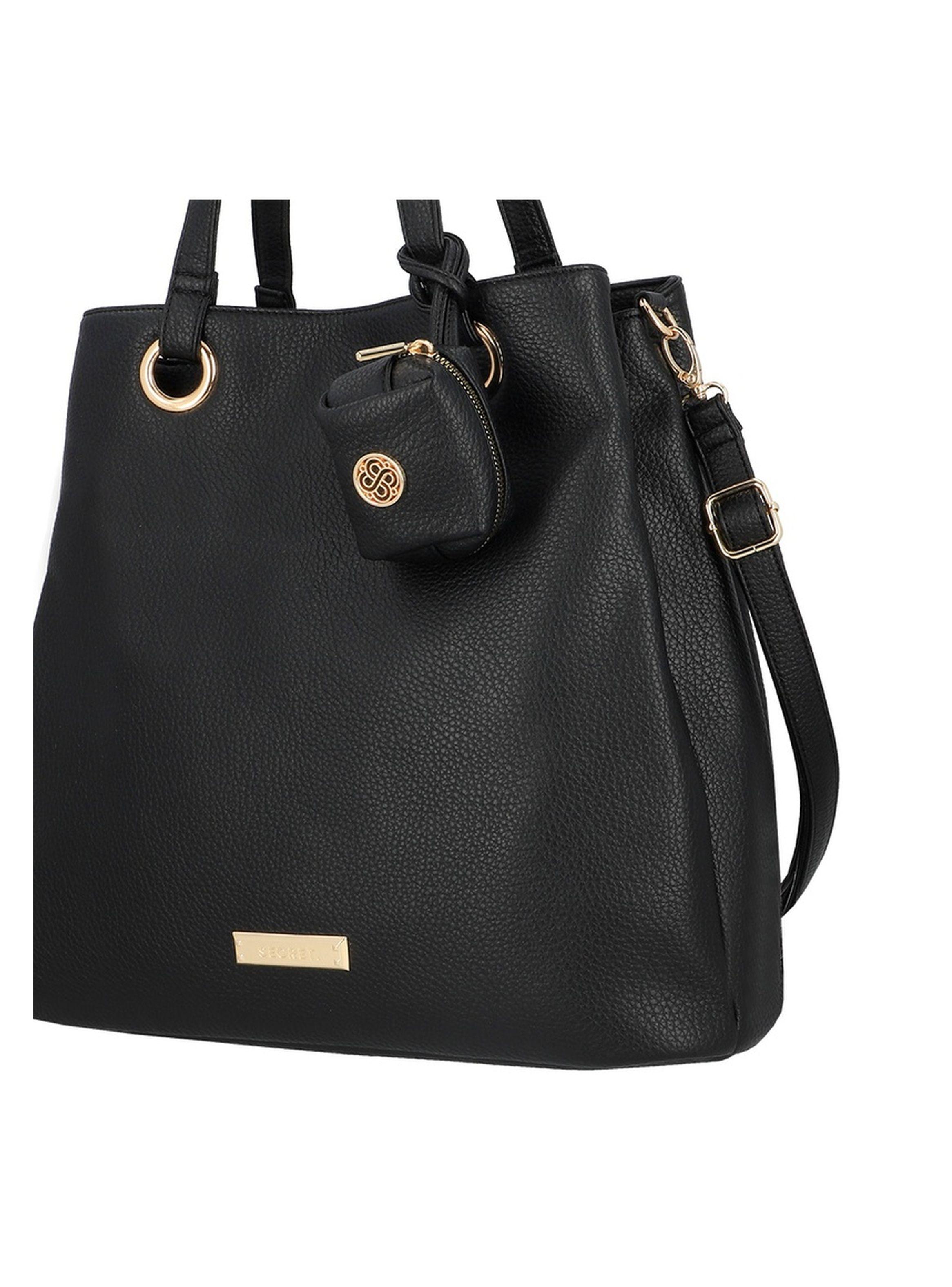 Cartera de hombro Secret Salamanca FW25 L Negro-4