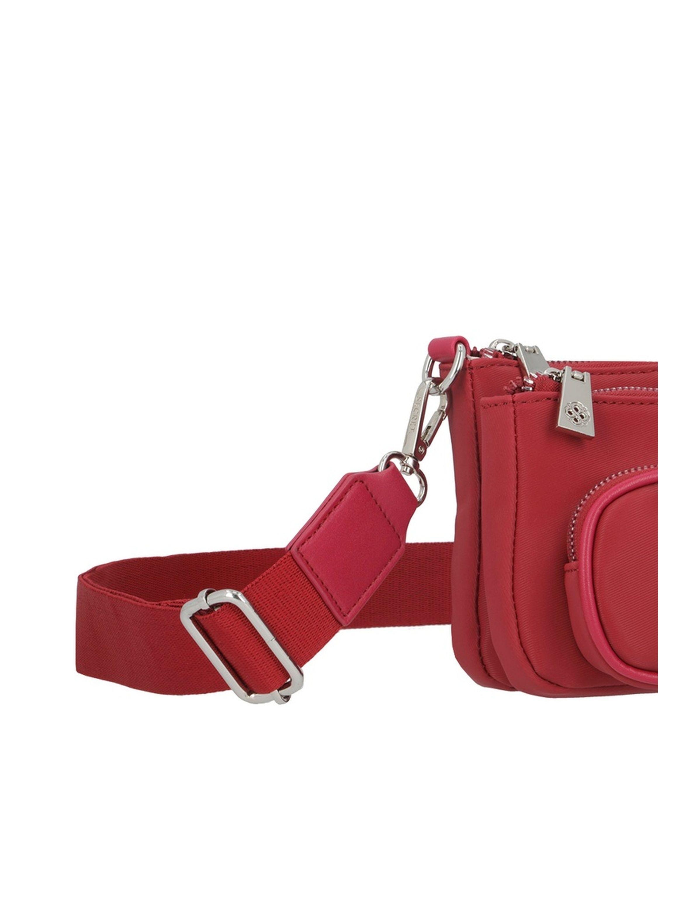 Bandolera Secret Mykonos FW25 XS Rojo-4
