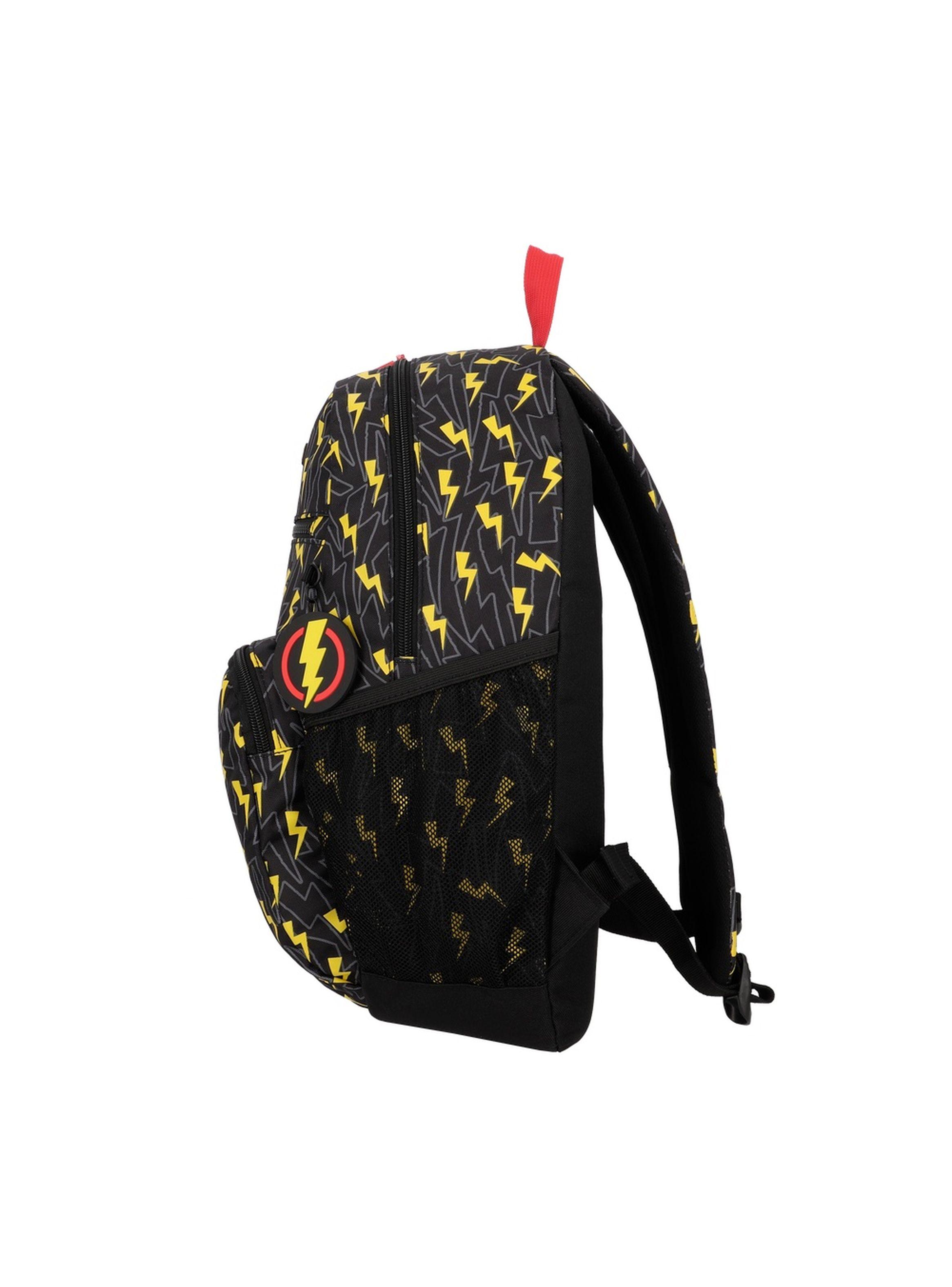Mochila Xtrem Bolt 6XT Rayos Negro/Amarillo-4
