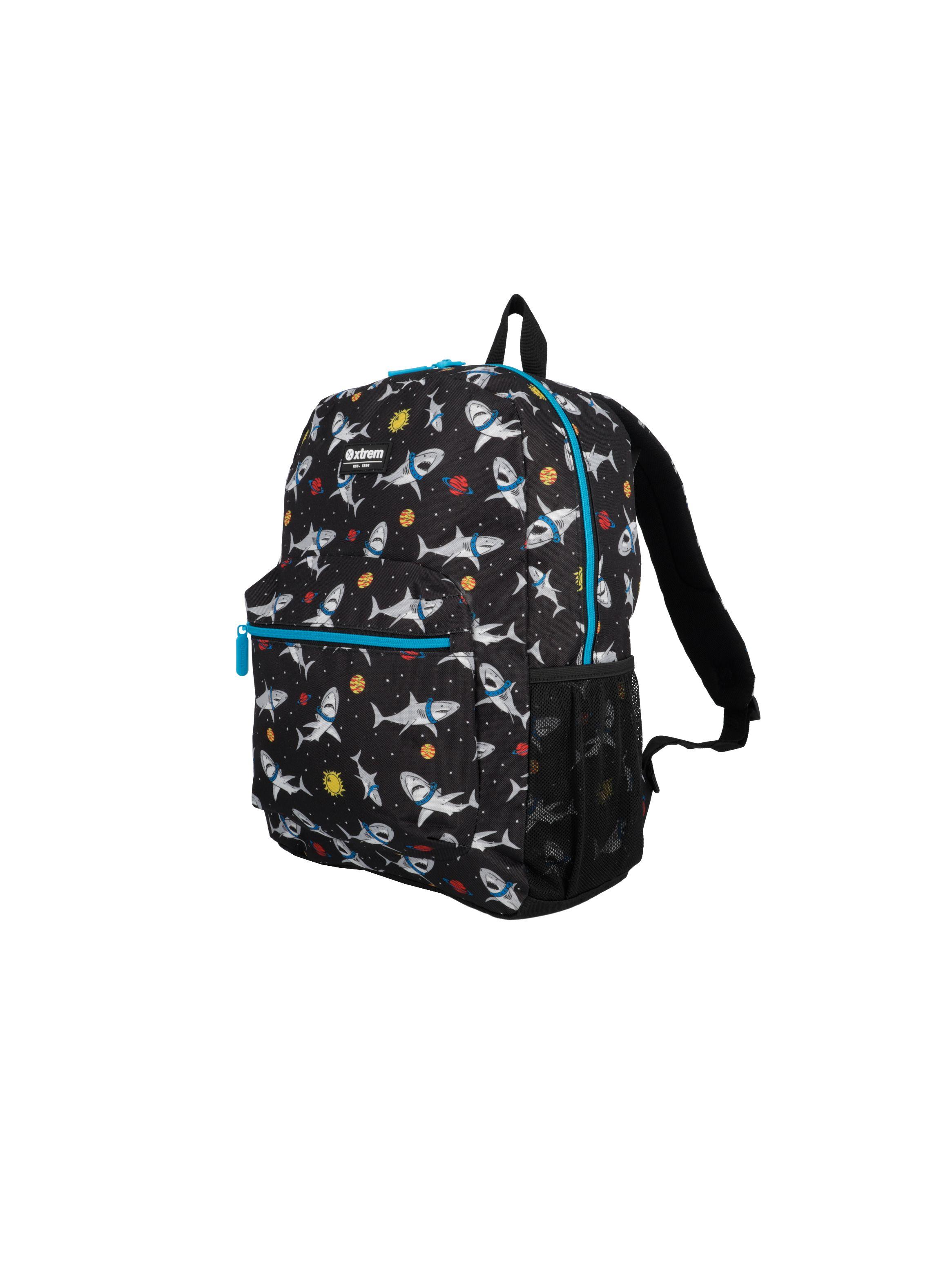 Triple Pack Mochila Niño Galaxia Xtrem Negro-1