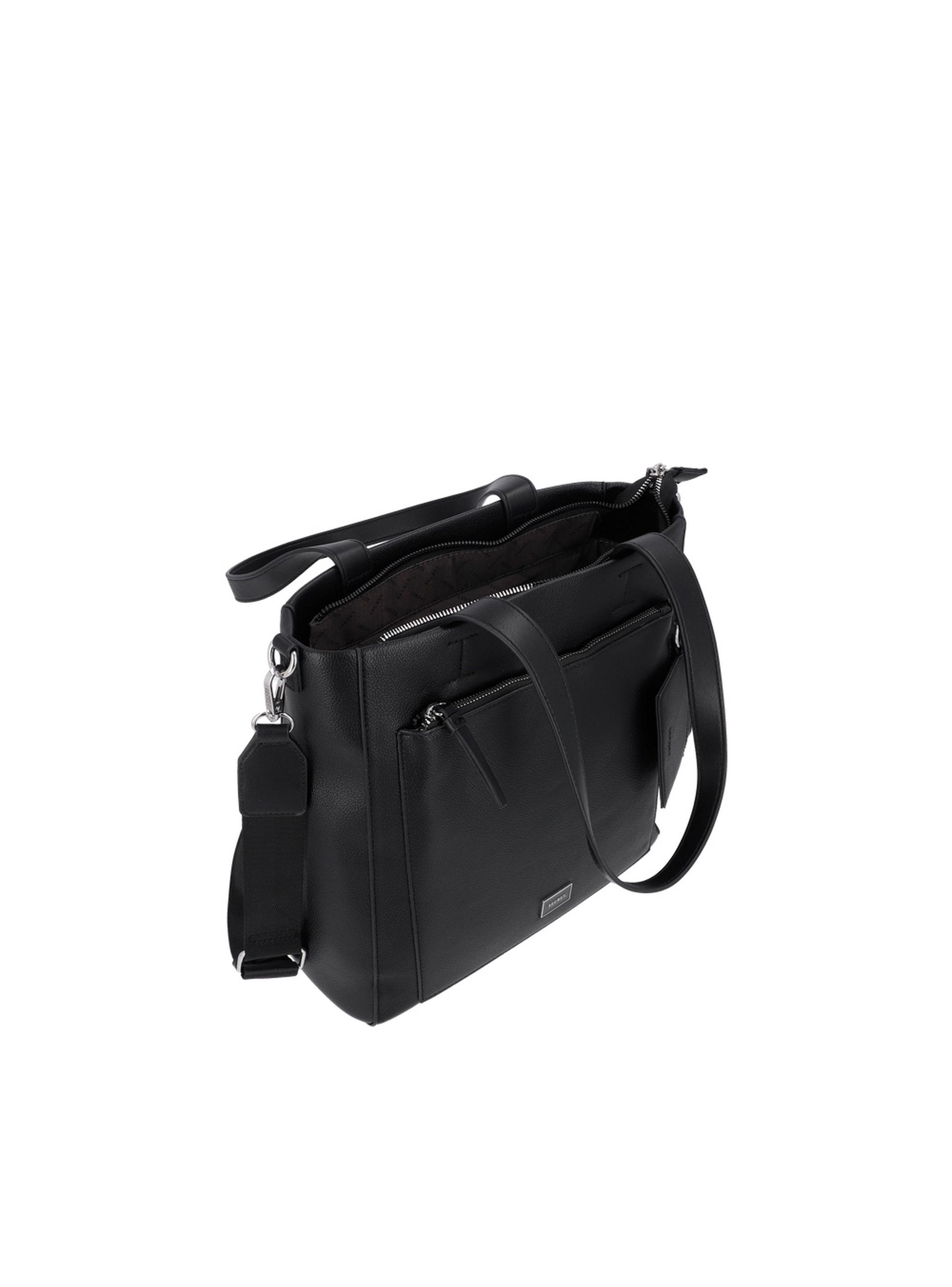 Cartera Tote Secret Nara ST6 M Negro-3