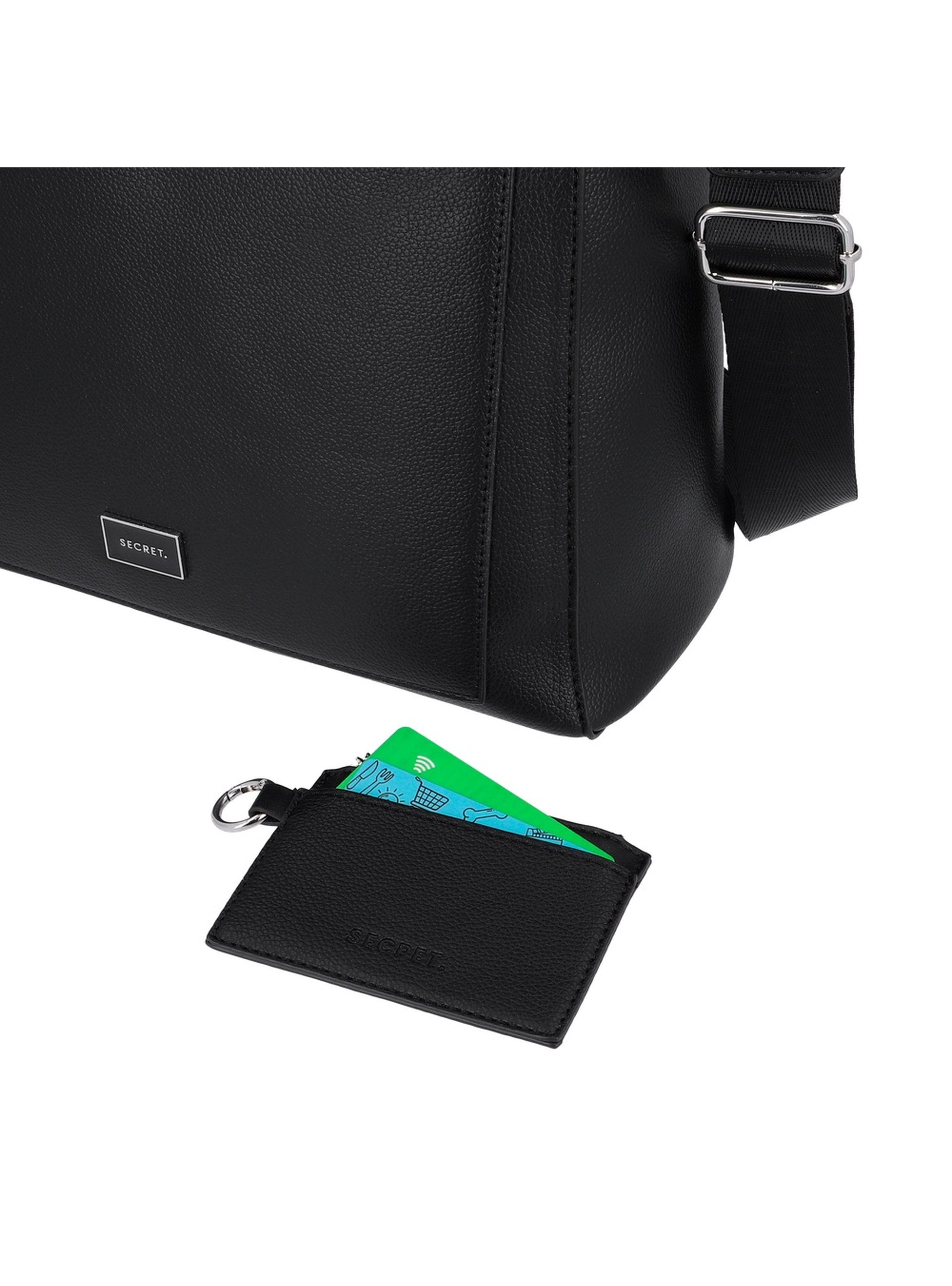 Cartera Tote Secret Nara ST6 M Negro-6