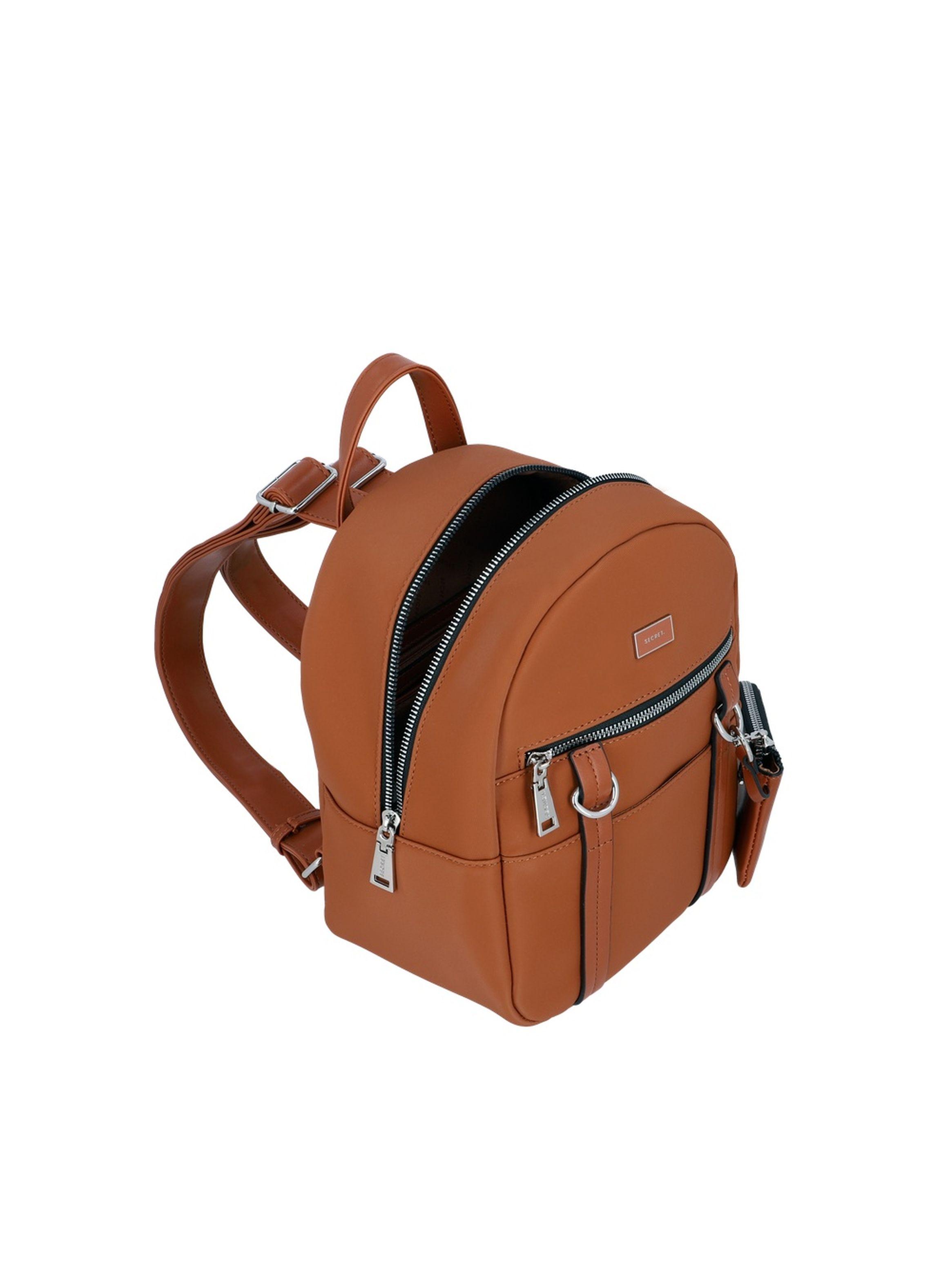 Mochila Secret Burgos ST6 M Café-3