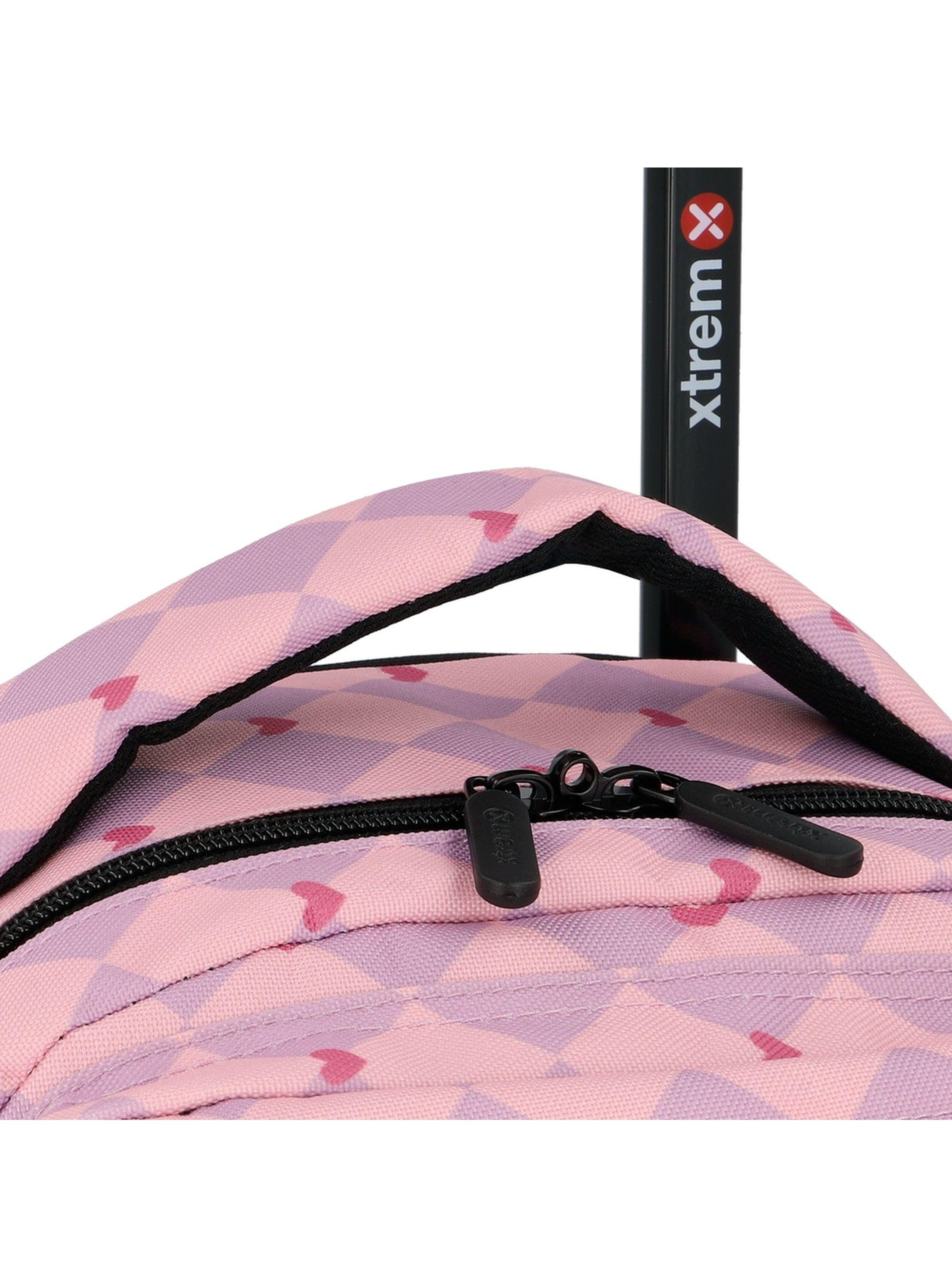 Pack Mochila con ruedas Xtrem Run 6XT Gato Negro/Lila-4