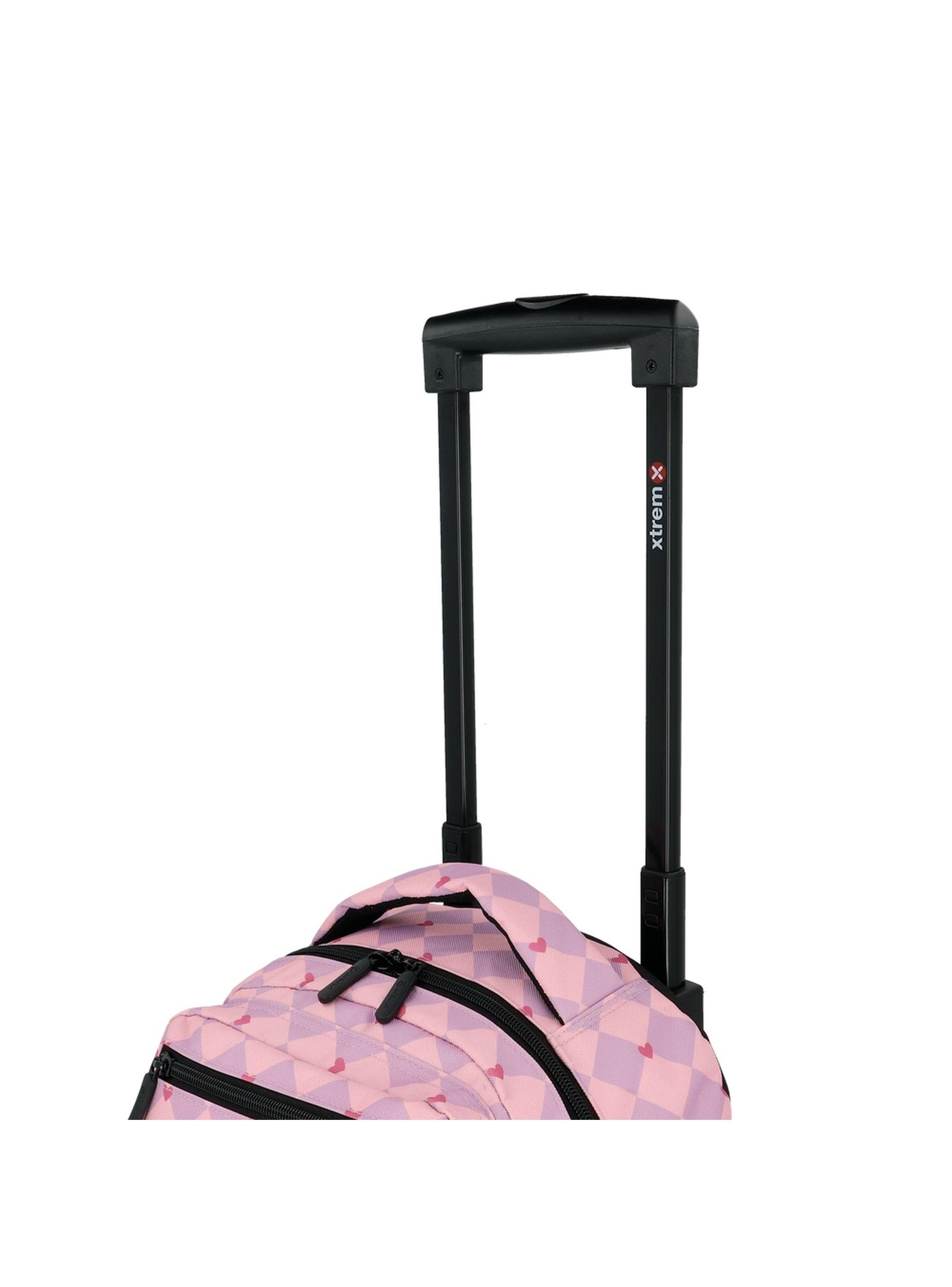 Pack Mochila con ruedas Xtrem Run 6XT Gato Negro/Lila-5