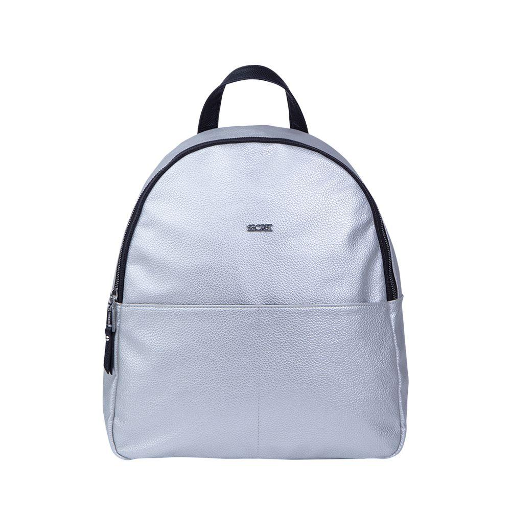 Mochila Amsterdam Plateada Secret-0