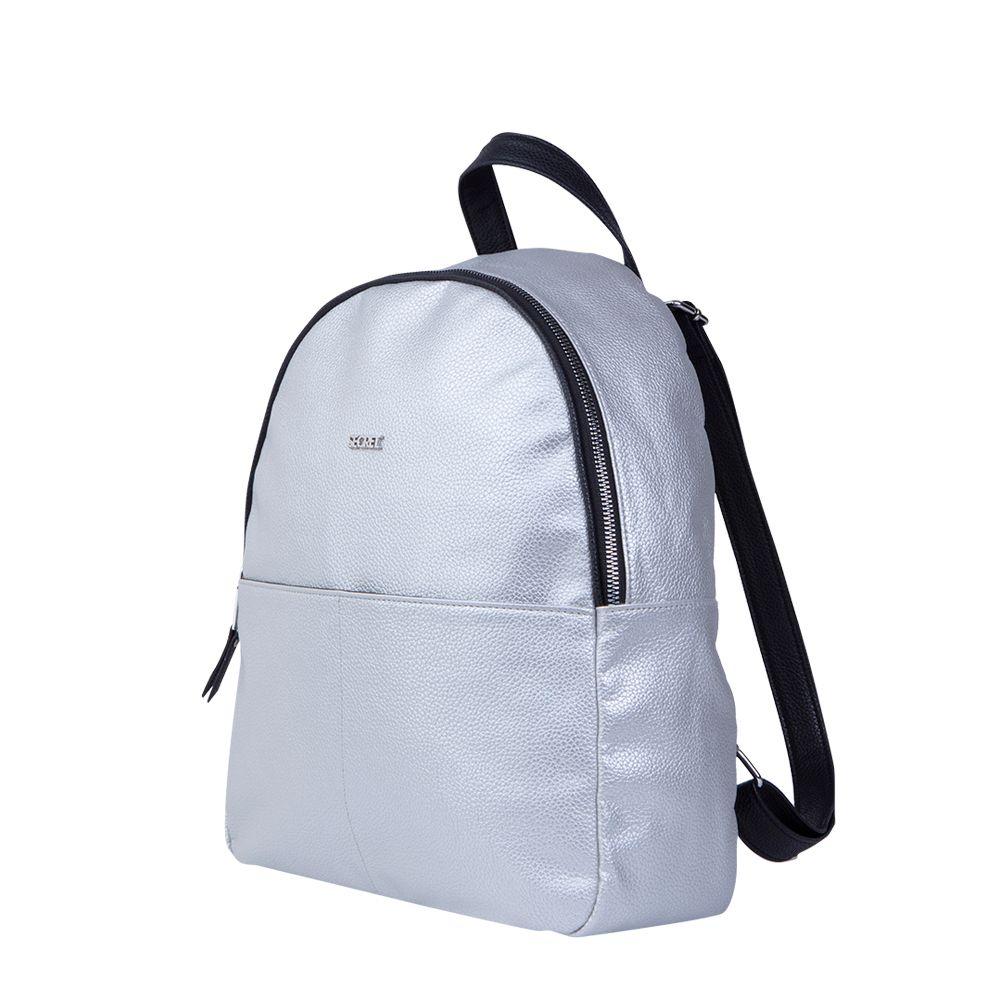 Mochila Amsterdam Plateada Secret-1