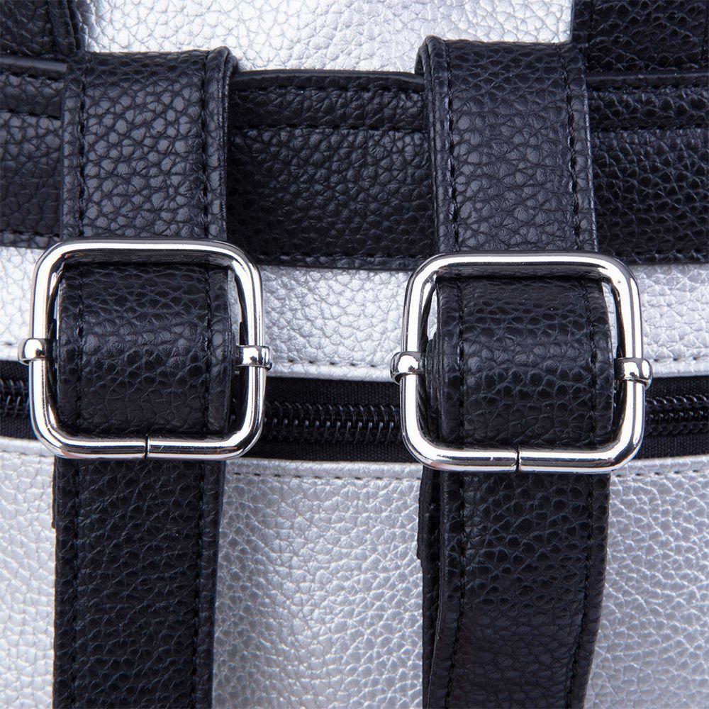 Mochila Amsterdam Plateada Secret-6