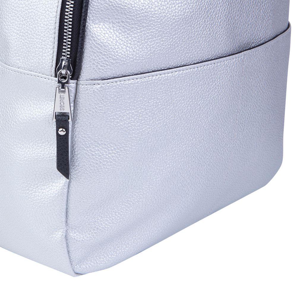 Mochila Amsterdam Plateada Secret-8