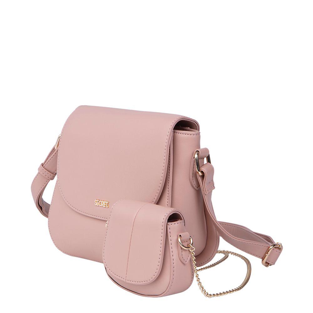 Cartera Osaka Rosada Secret-1