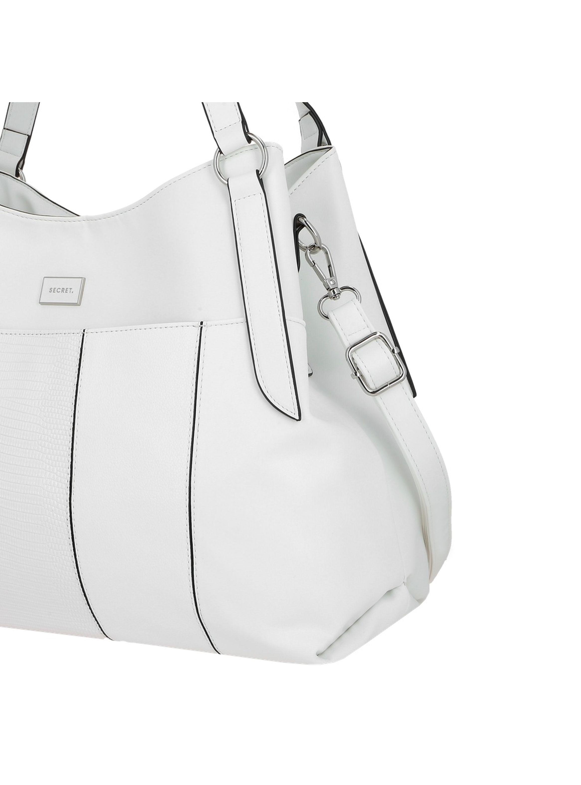 Cartera de hombro Secret Pretoria SC6 L Blanco-4