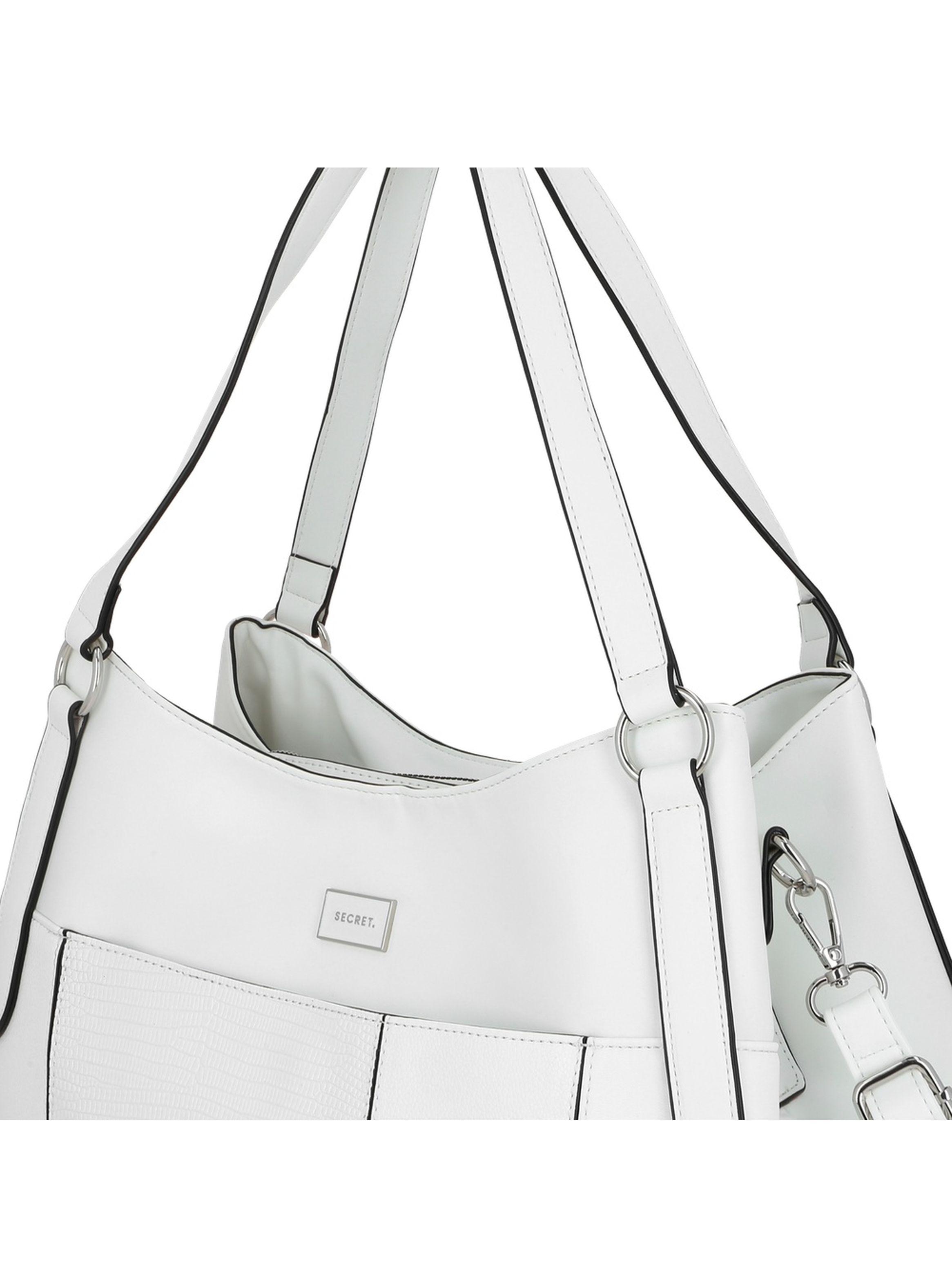 Cartera de hombro Secret Pretoria SC6 L Blanco-5