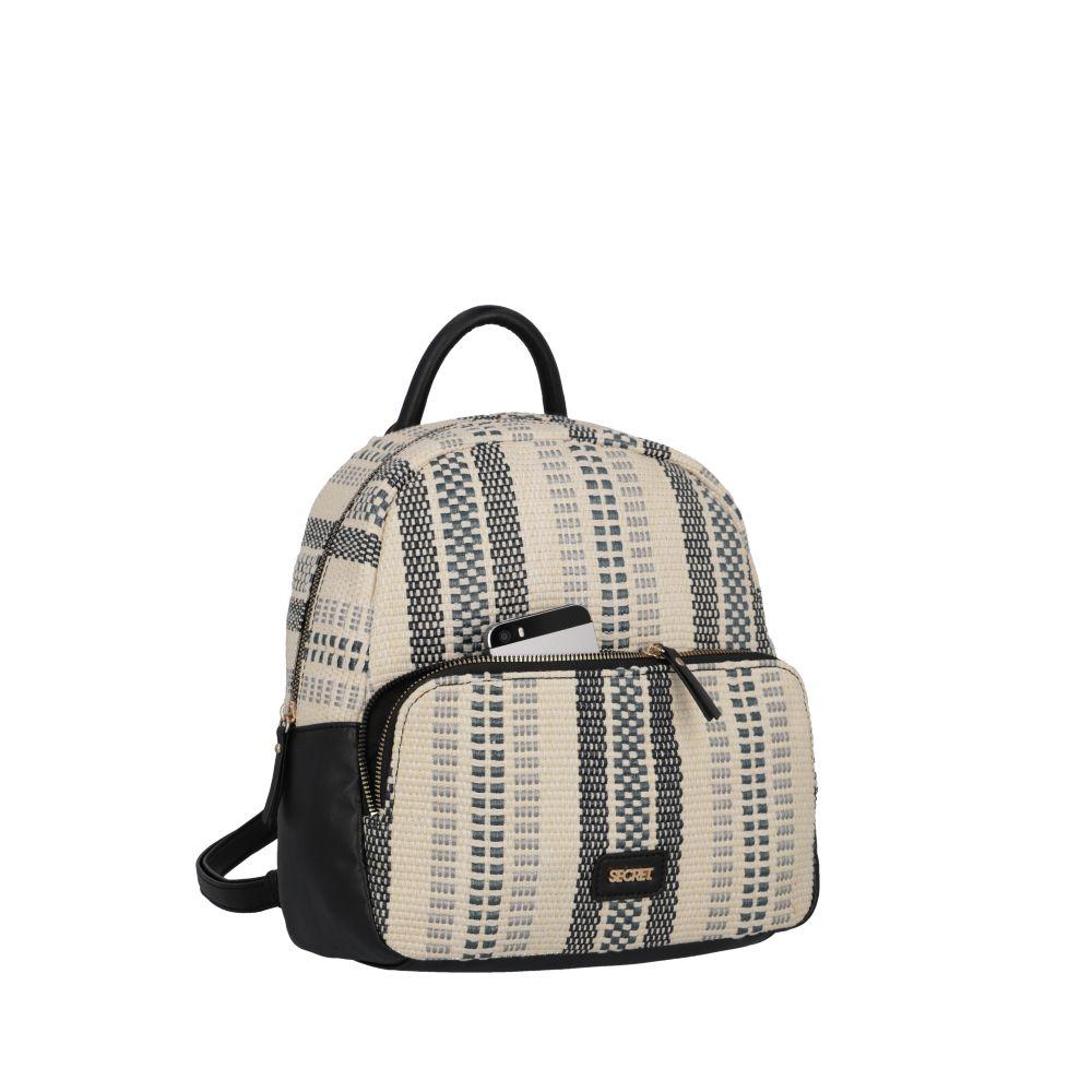Mochila Tolu Casual Negro Secret M-8