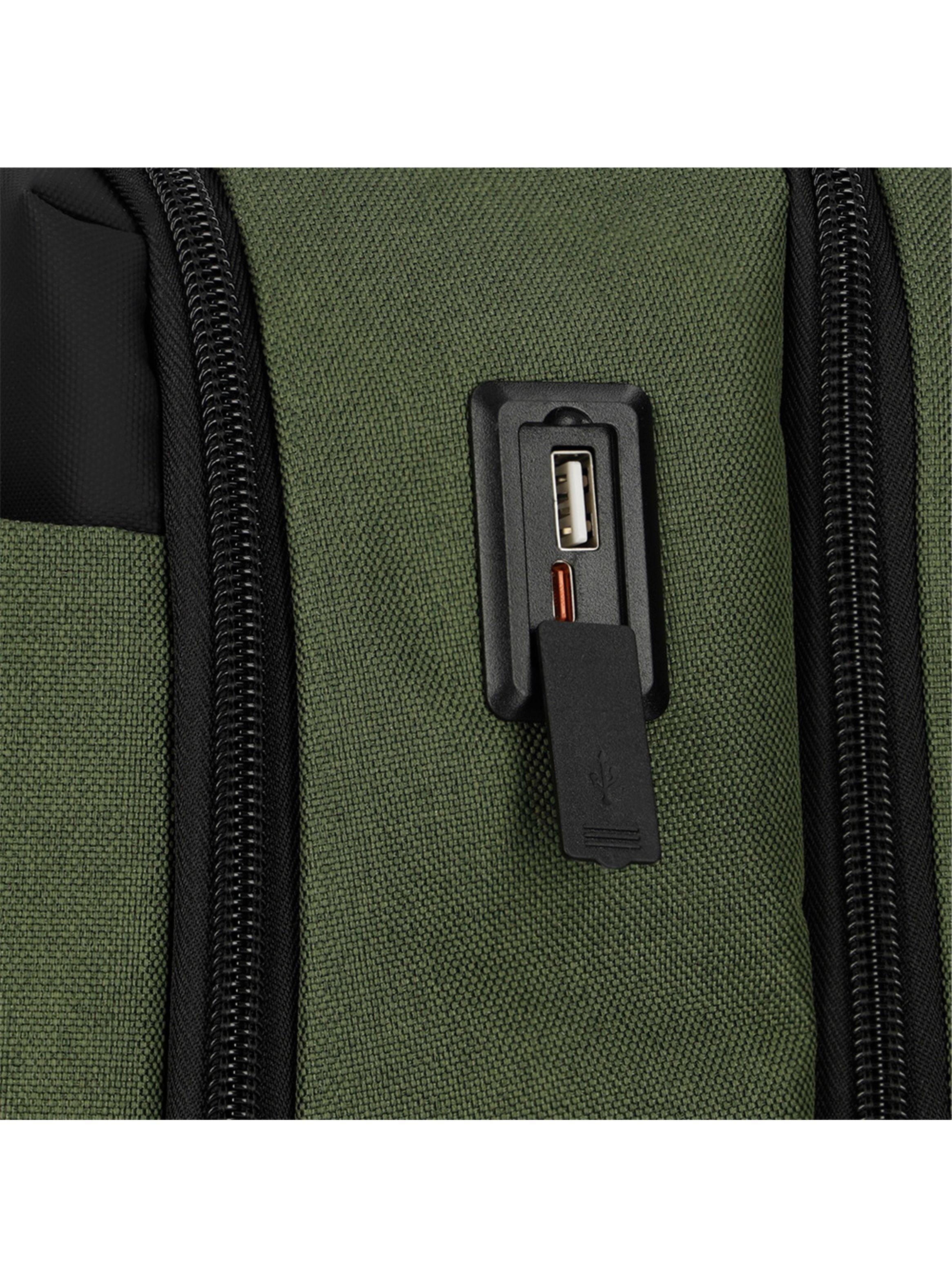 Mochila Notebook Saxoline Station 4SX Verde 16"-5