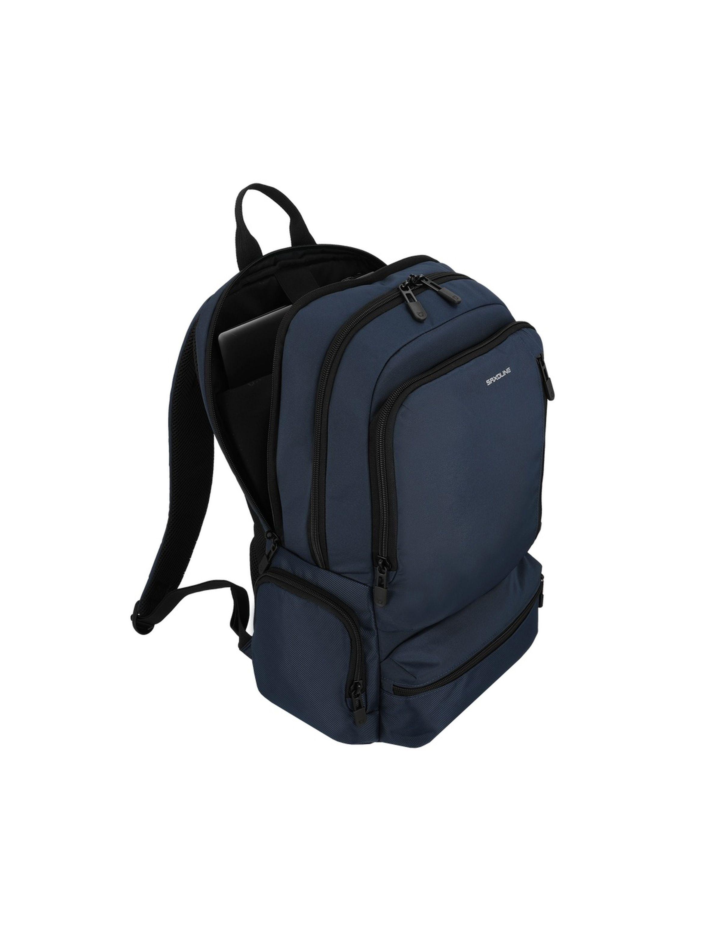 Mochila Notebook Saxoline Soho Azul 15"-3