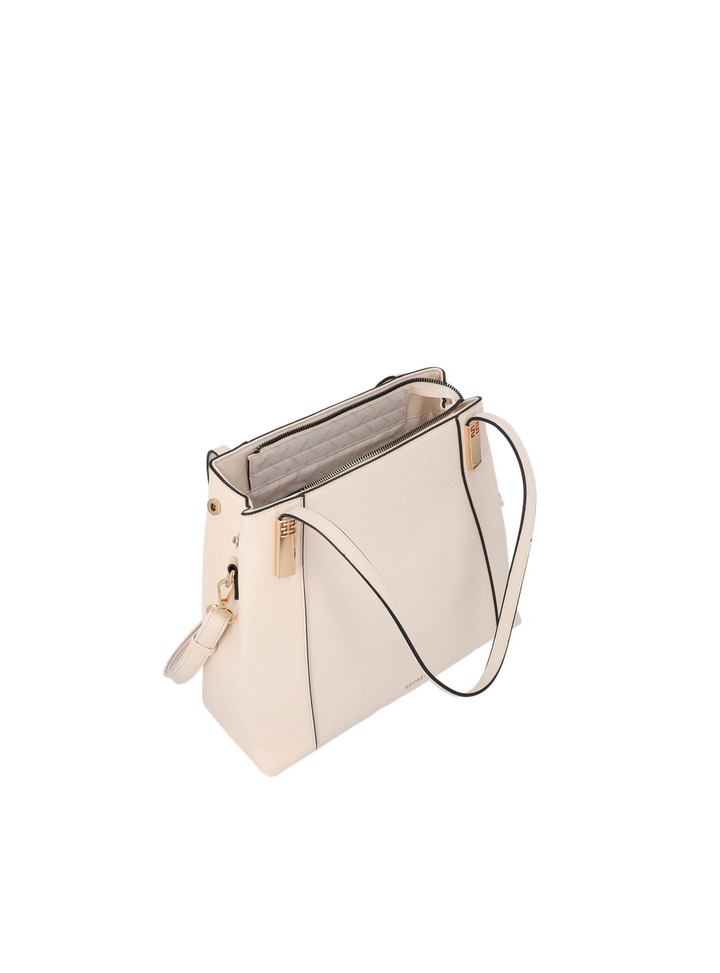 Cartera de hombro Secret Zagreb ST6 L Beige-3