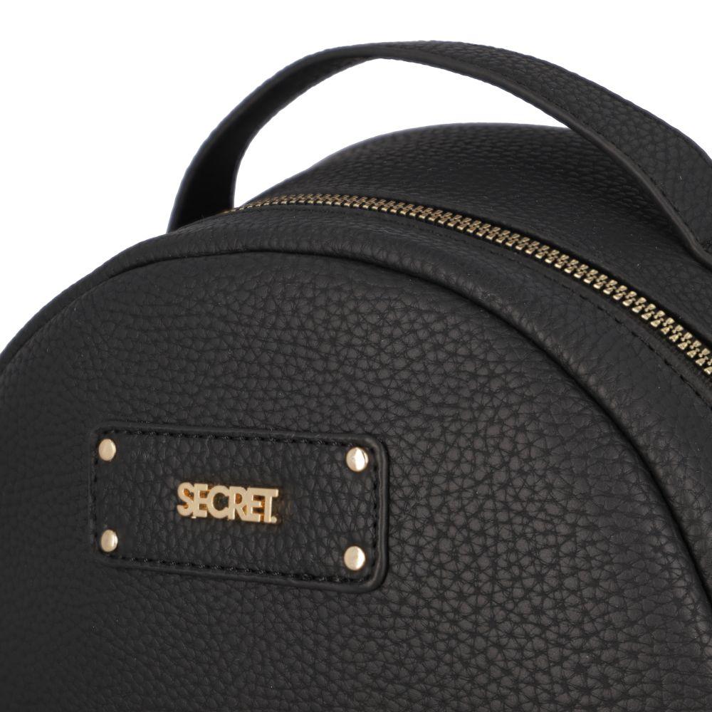 Mochila Lisboa Casual Negro Secret M-7